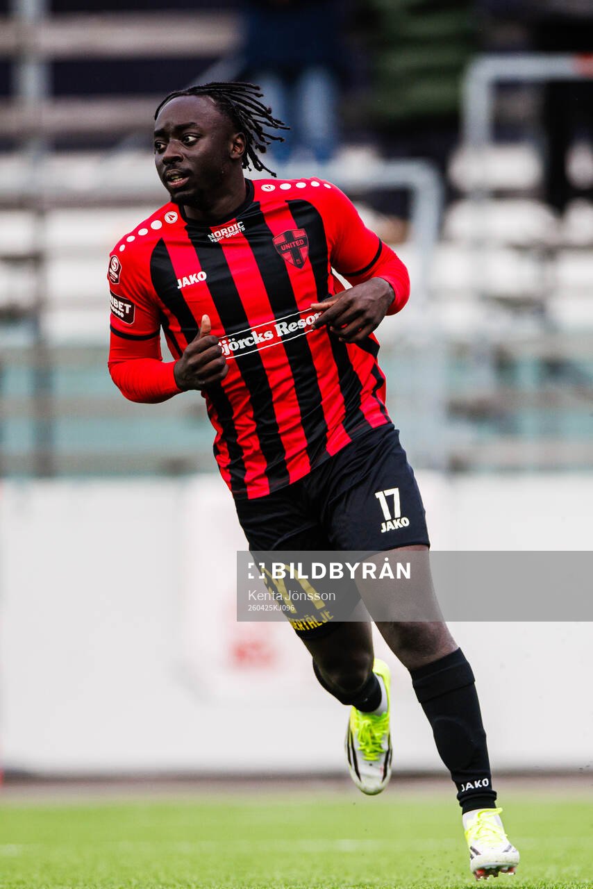 Nordic United FCs Kalipha Jawla