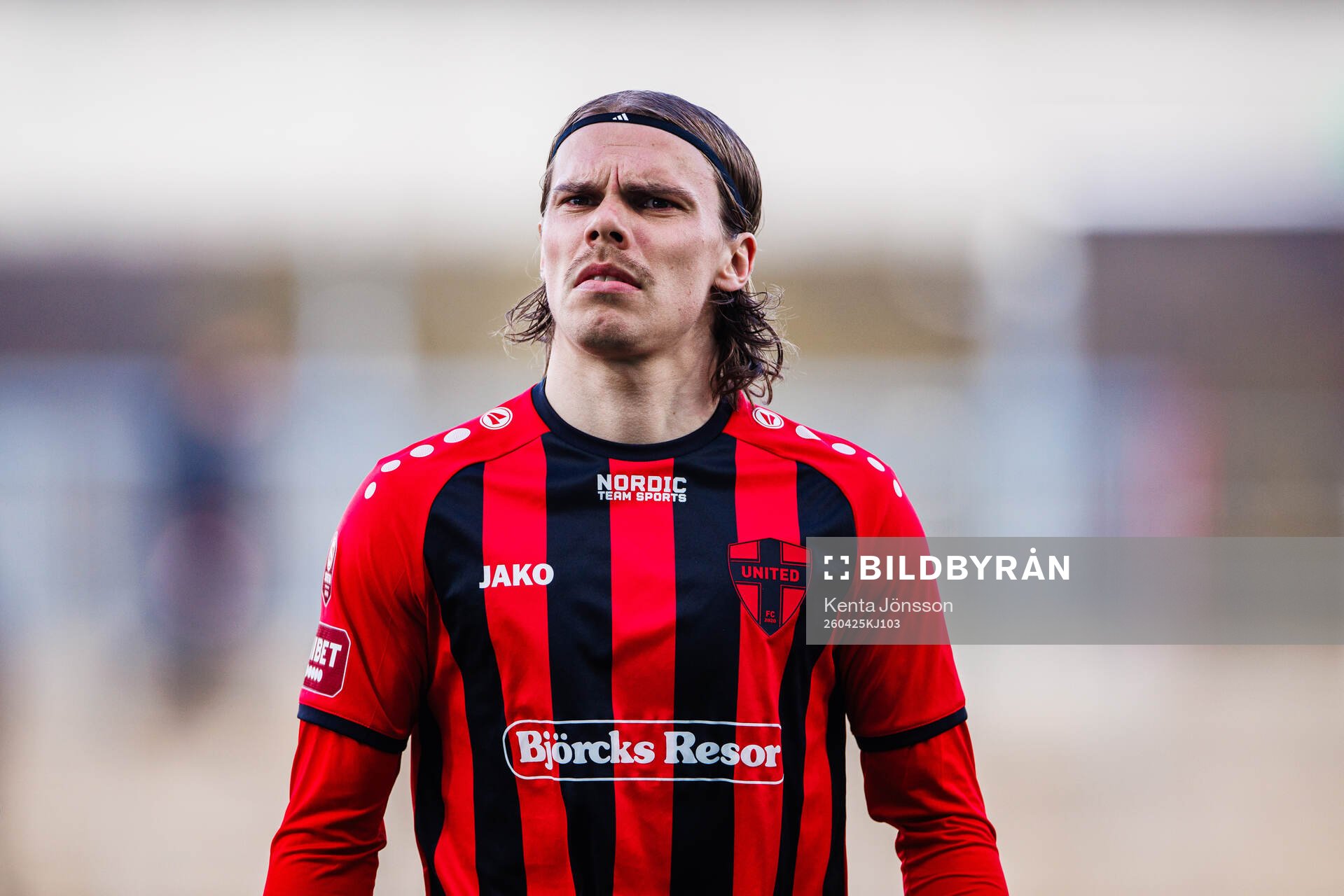 Nordic United FCs Elias Andersson