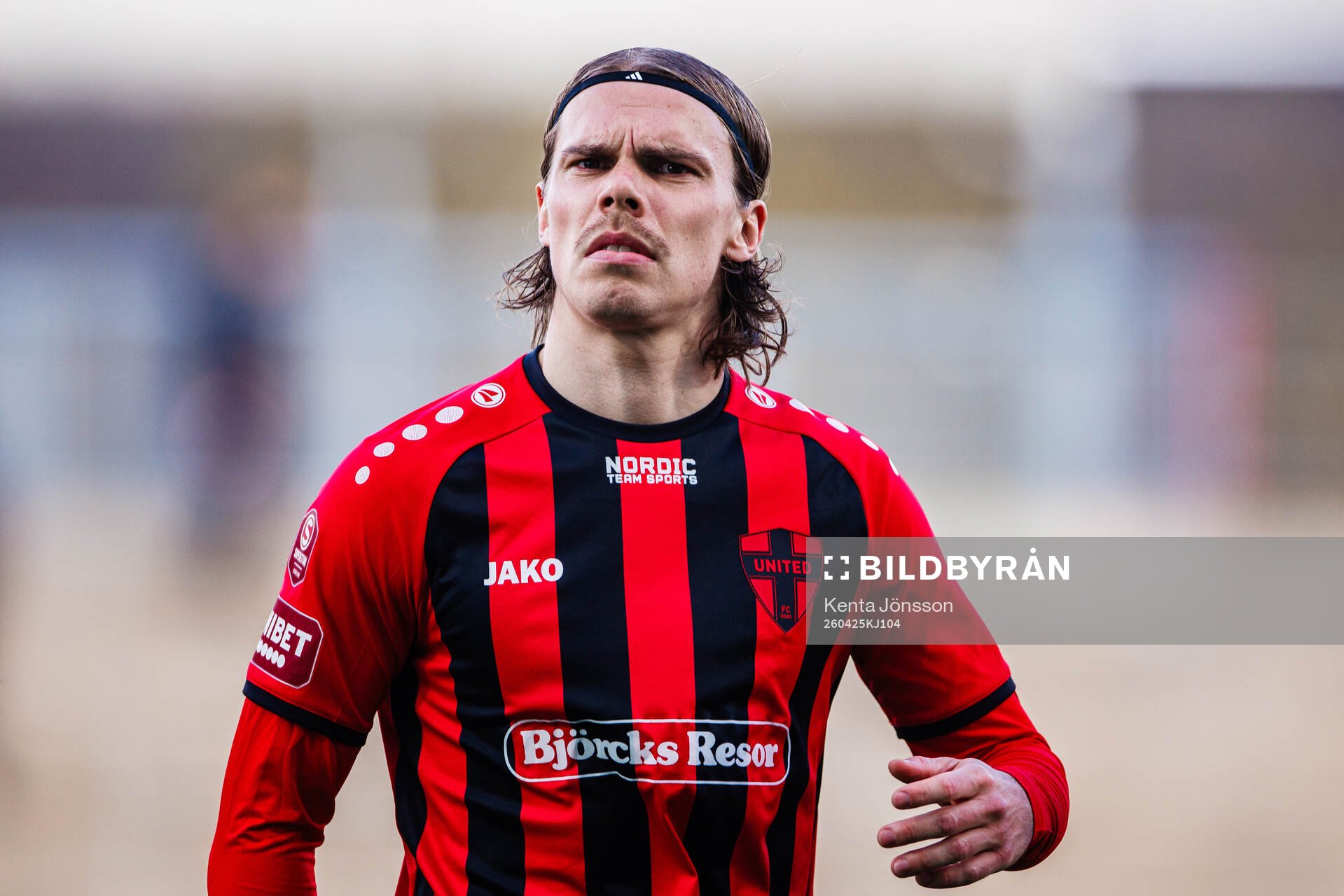 Nordic United FCs Elias Andersson