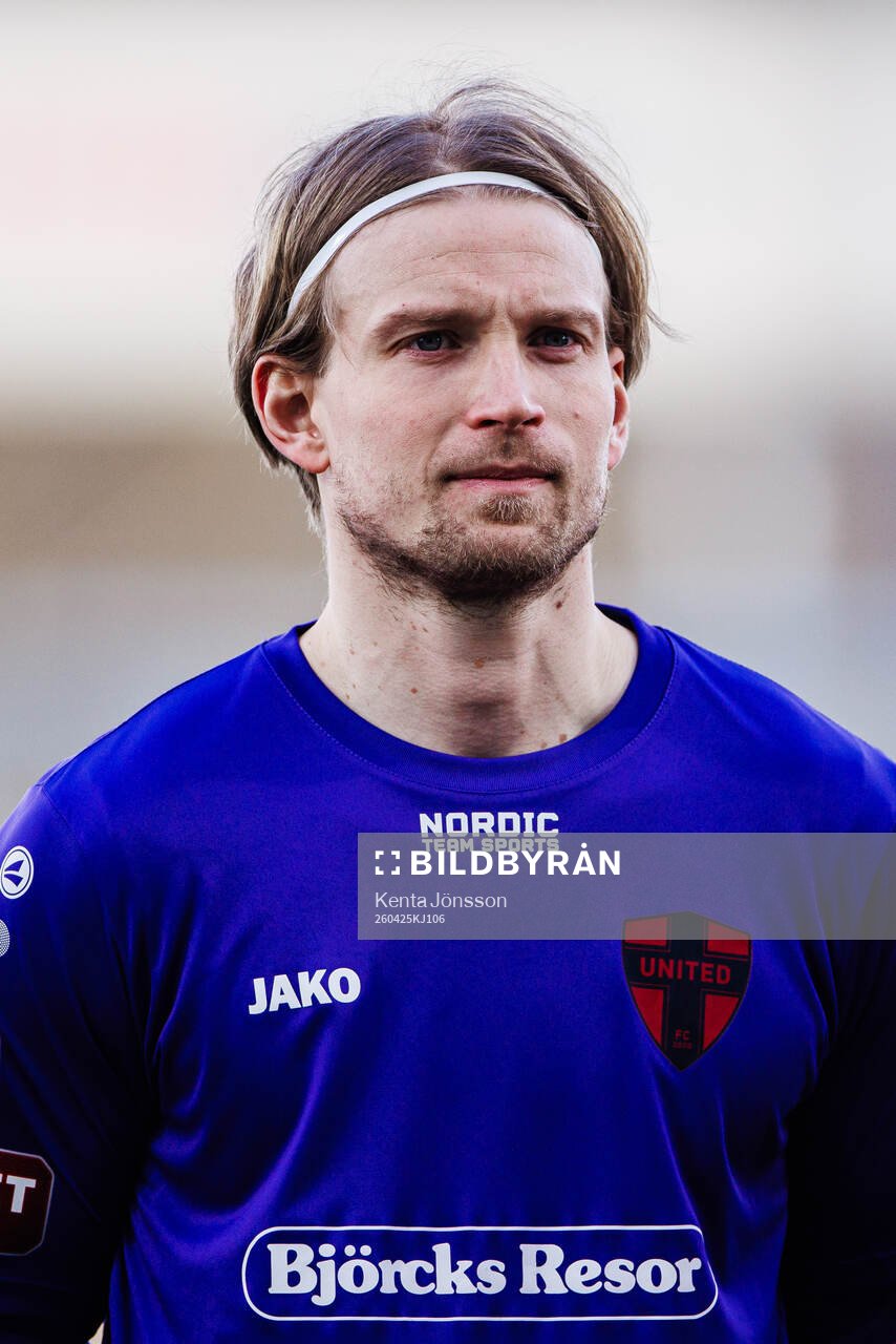 Nordic United FCs målvakt William Eskelinen