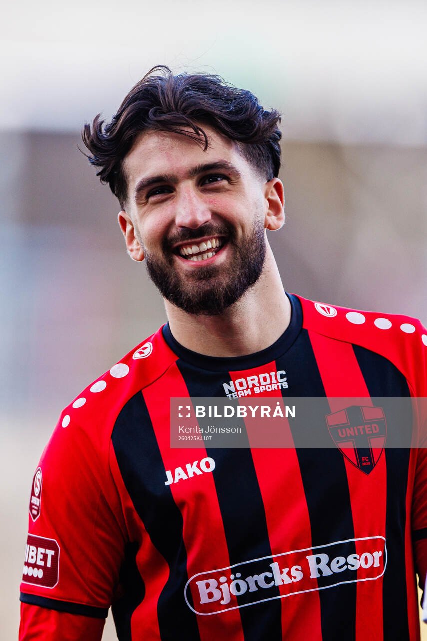 Nordic United FCs Matteus Behnan