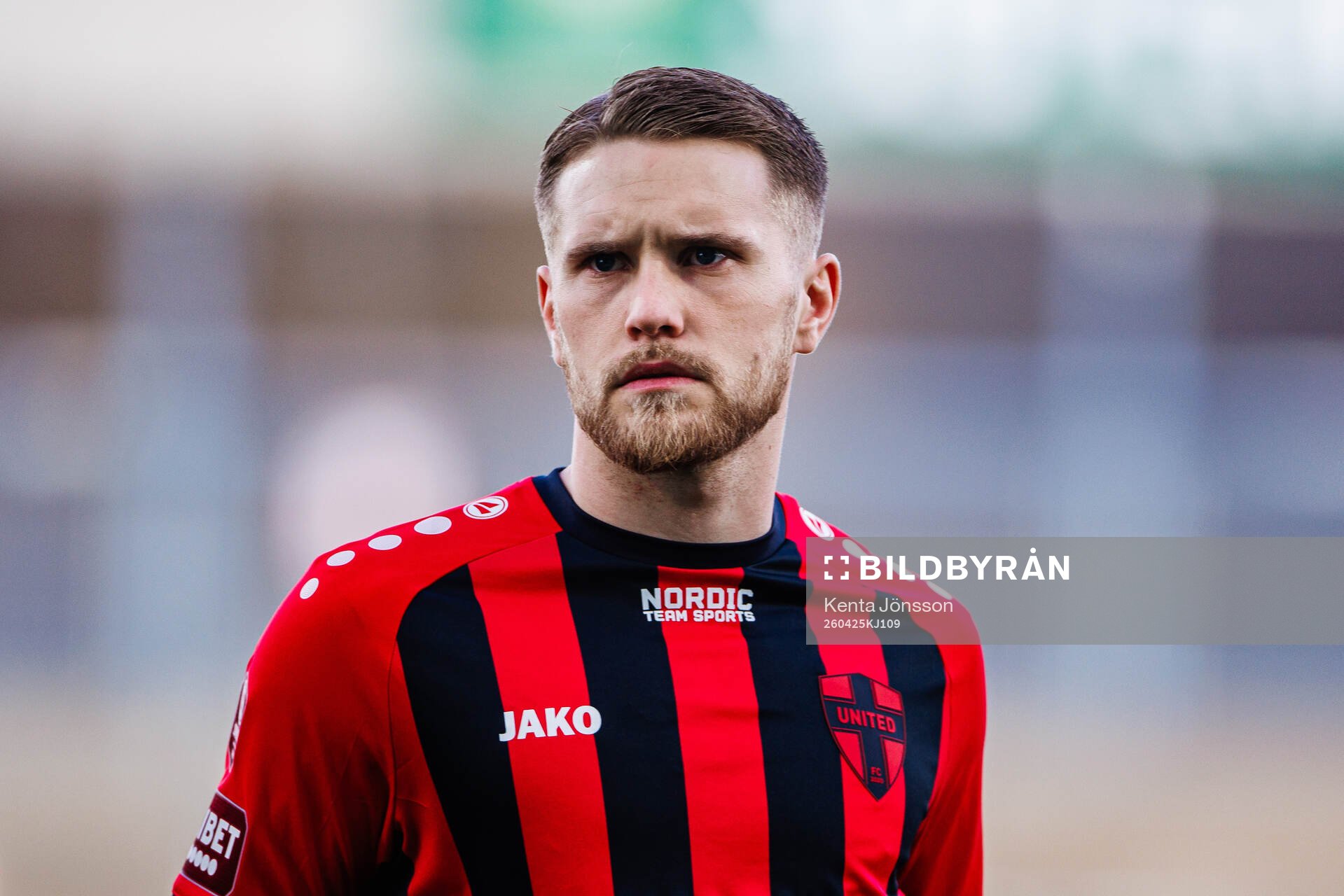Nordic United FCs Teo Grönborg