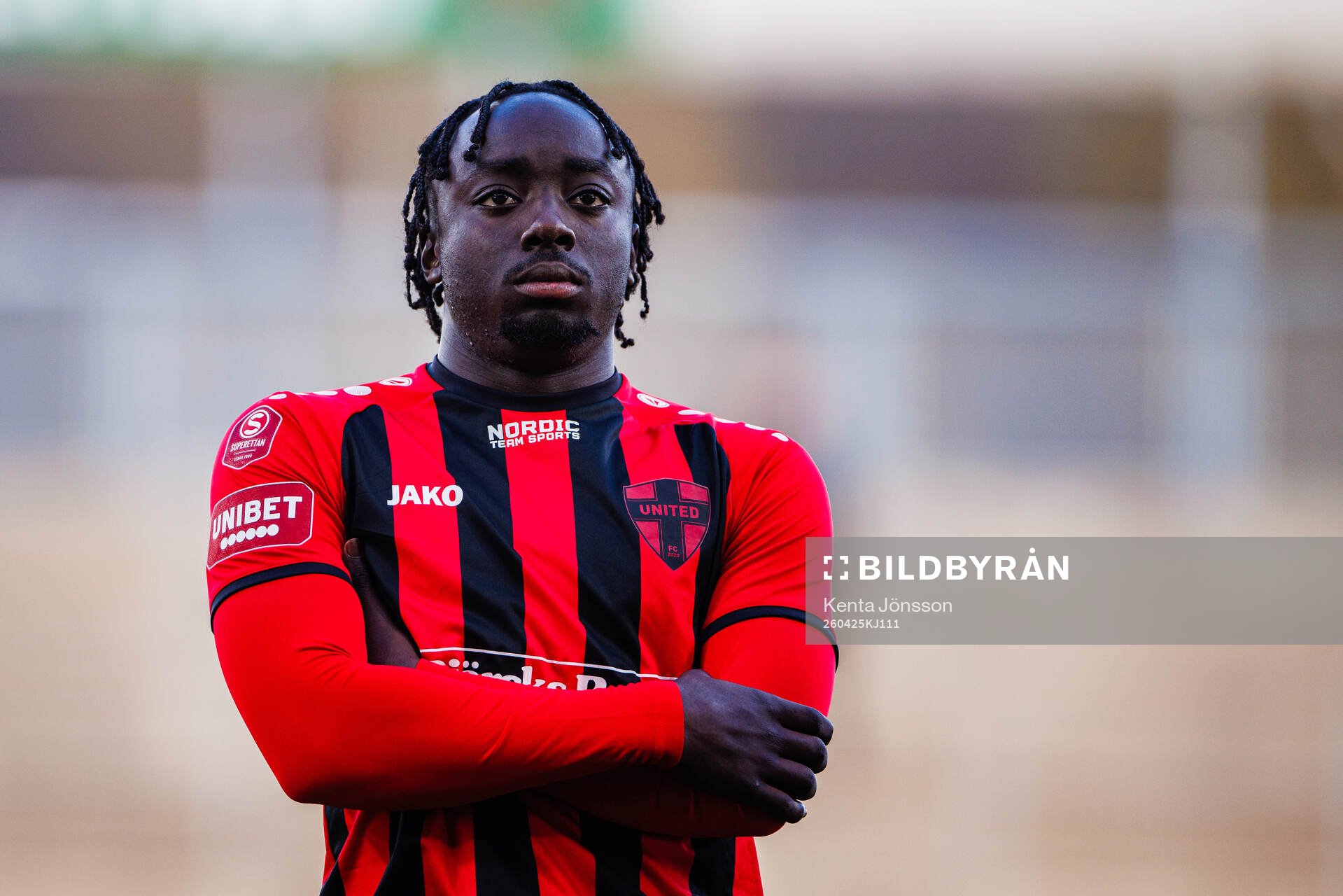 Nordic United FCs Kalipha Jawla