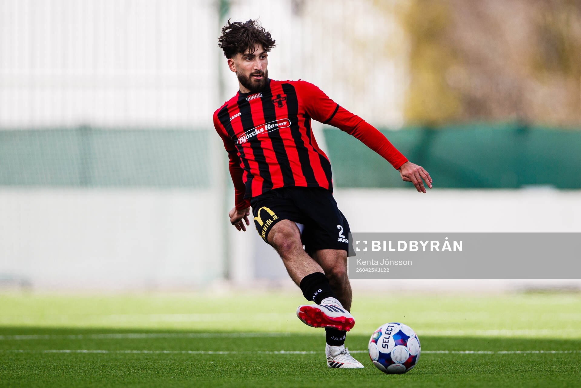 Nordic United FCs Matteus Behnan