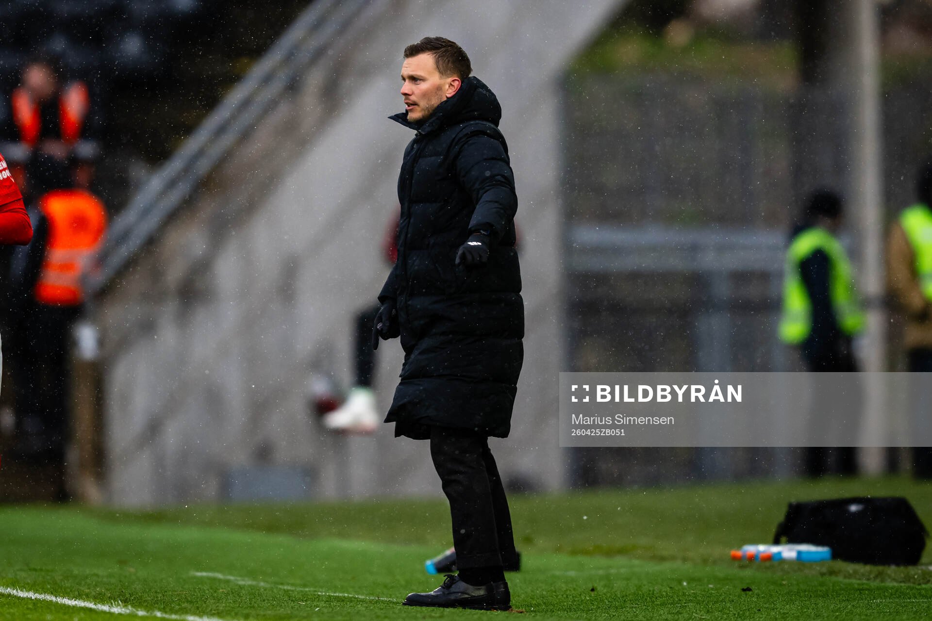 Head coach Alfred Johansson of Rosenborg