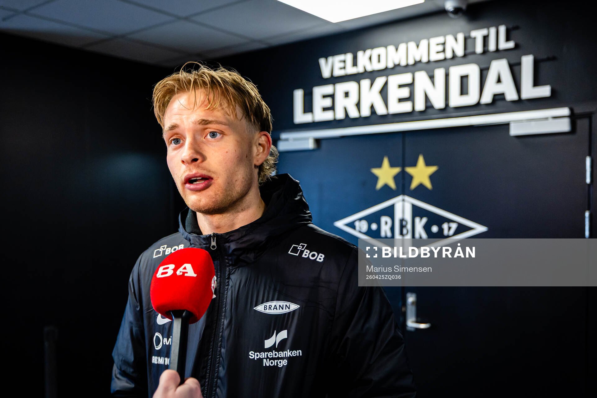 Goalkeeper Simen Vidtun Nilsen of Brann