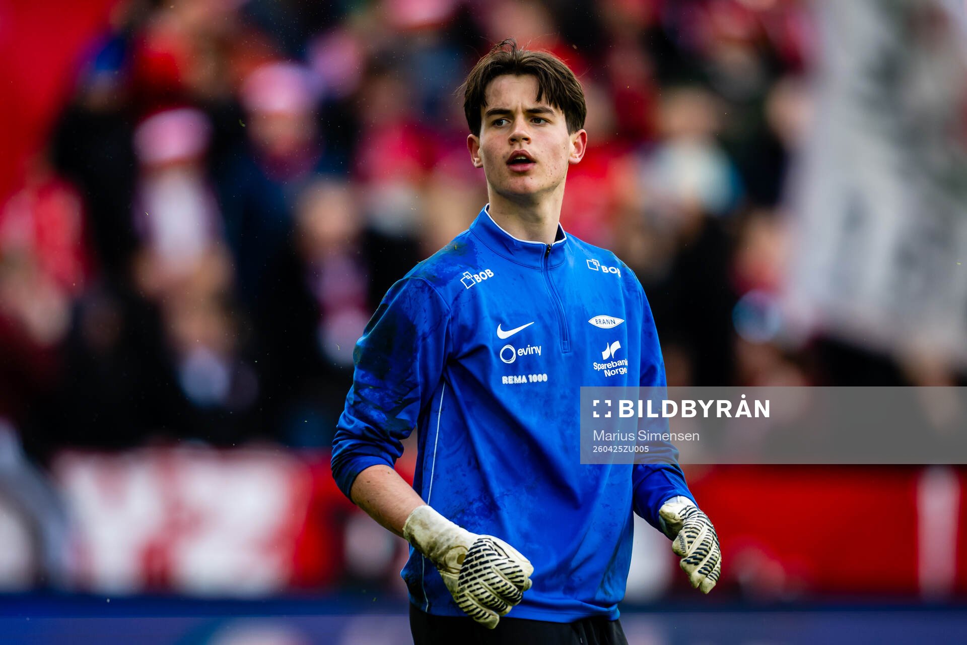 Goalkeeper Håkon Melås Hellesøy of Brann