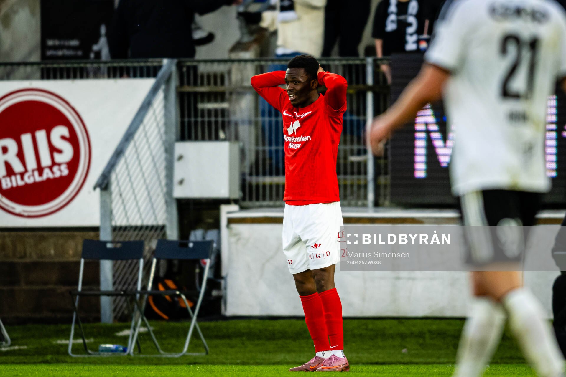Rabbi Matondo of Brann looks dejected