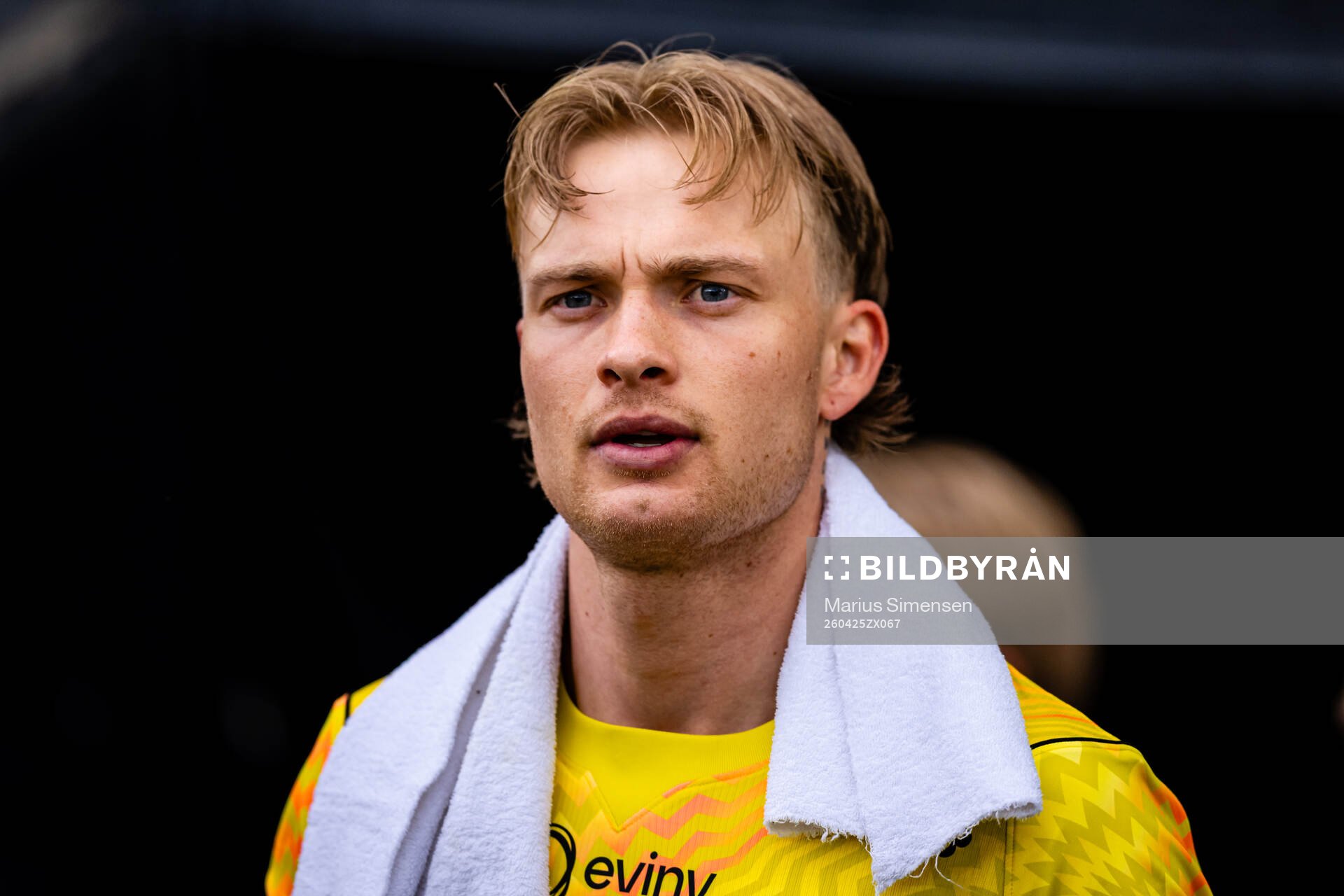 Goalkeeper Simen Vidtun Nilsen of Brann