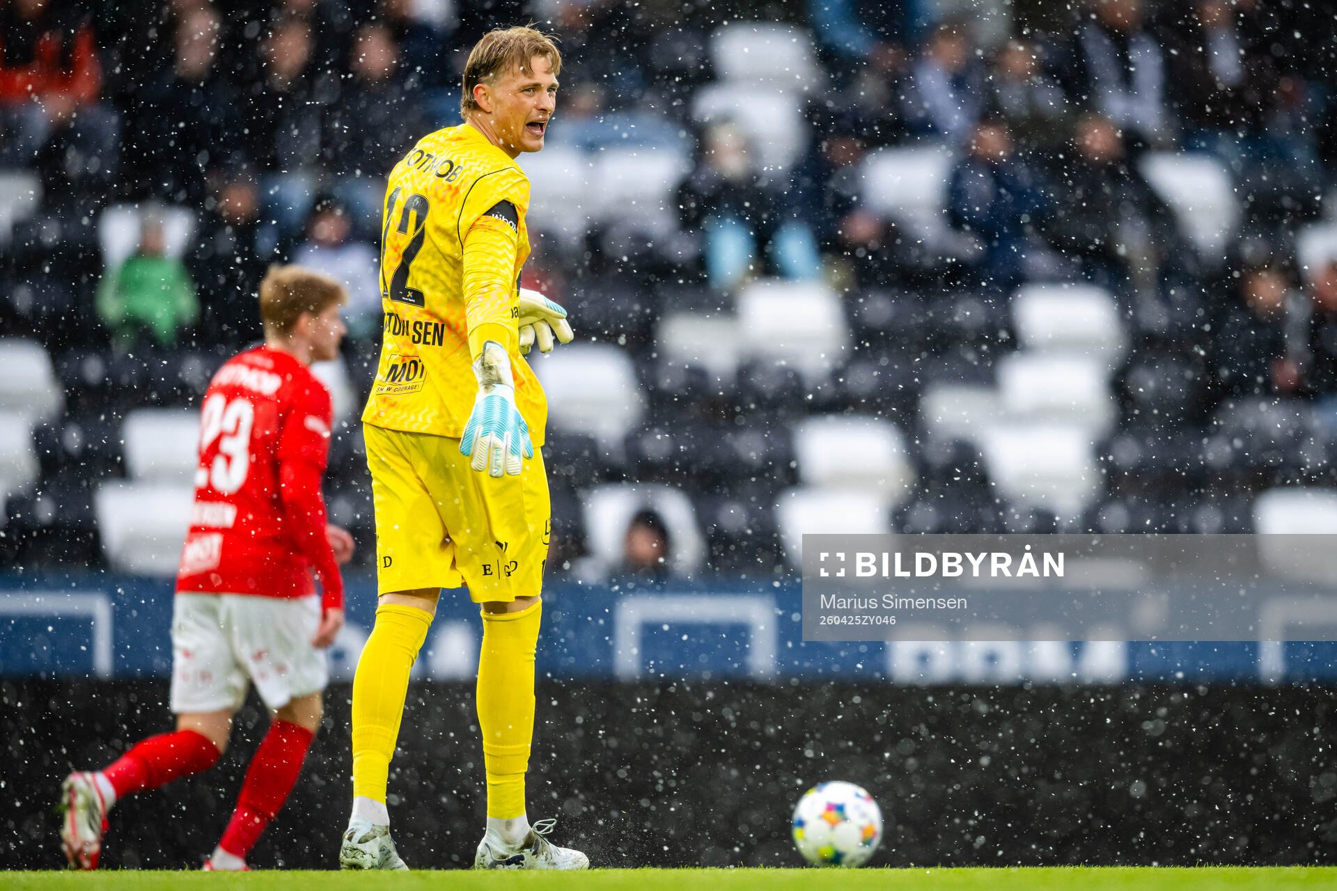 Goalkeeper Simen Vidtun Nilsen of Brann