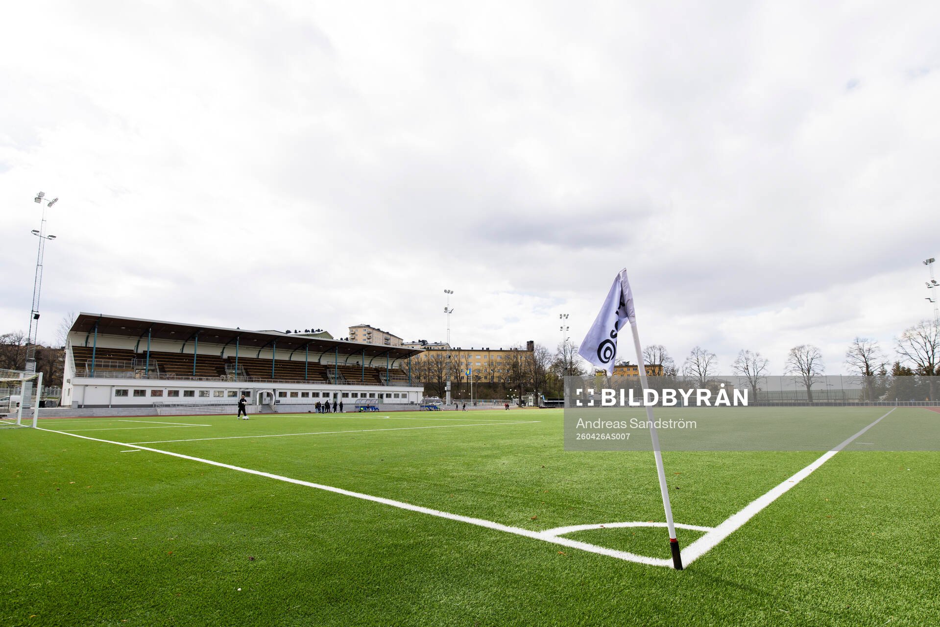 Vy över Kristinebergs IP