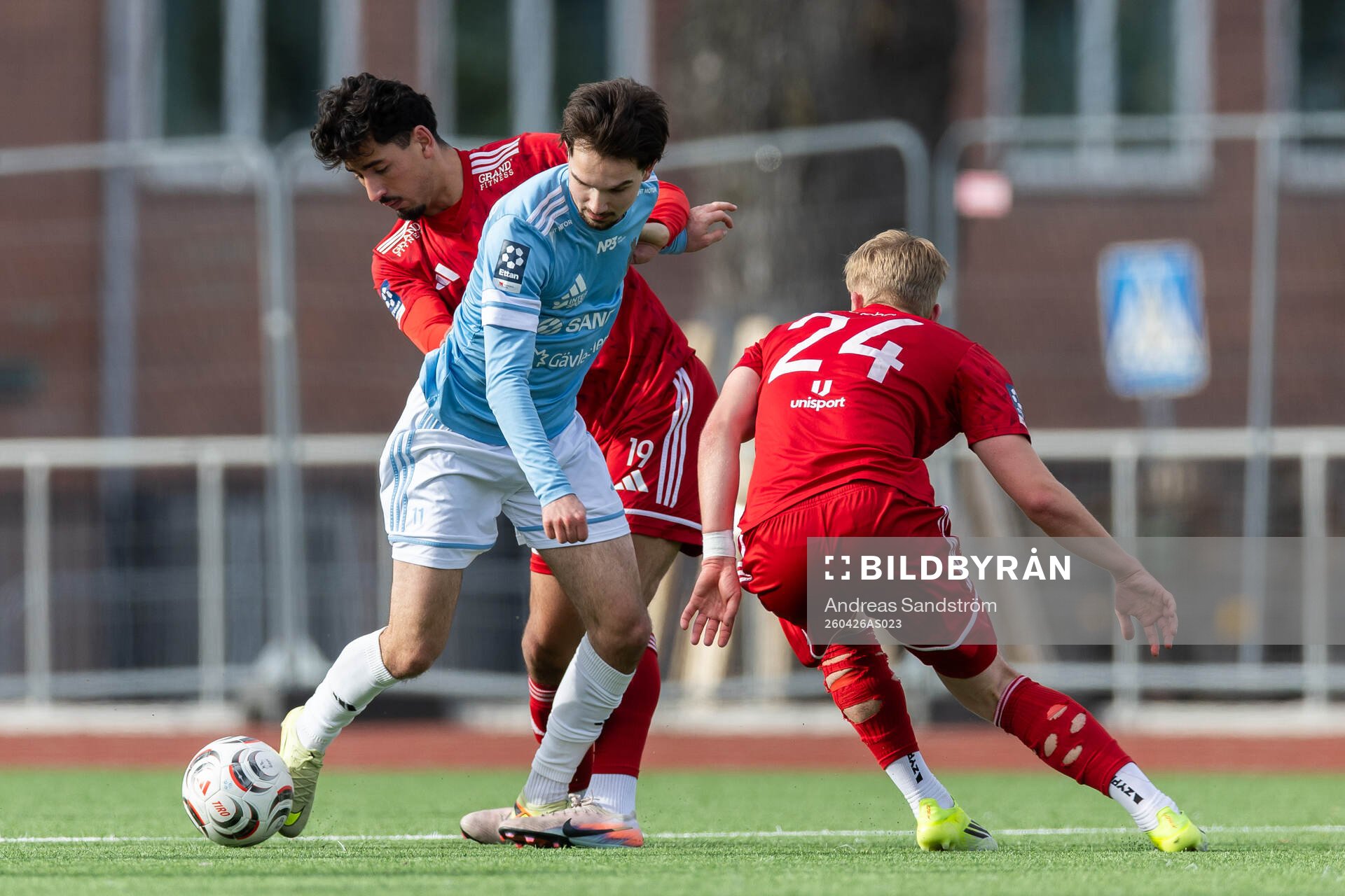 Gefles Lukas Vikgren och Karlbergs Lukas Sietsema