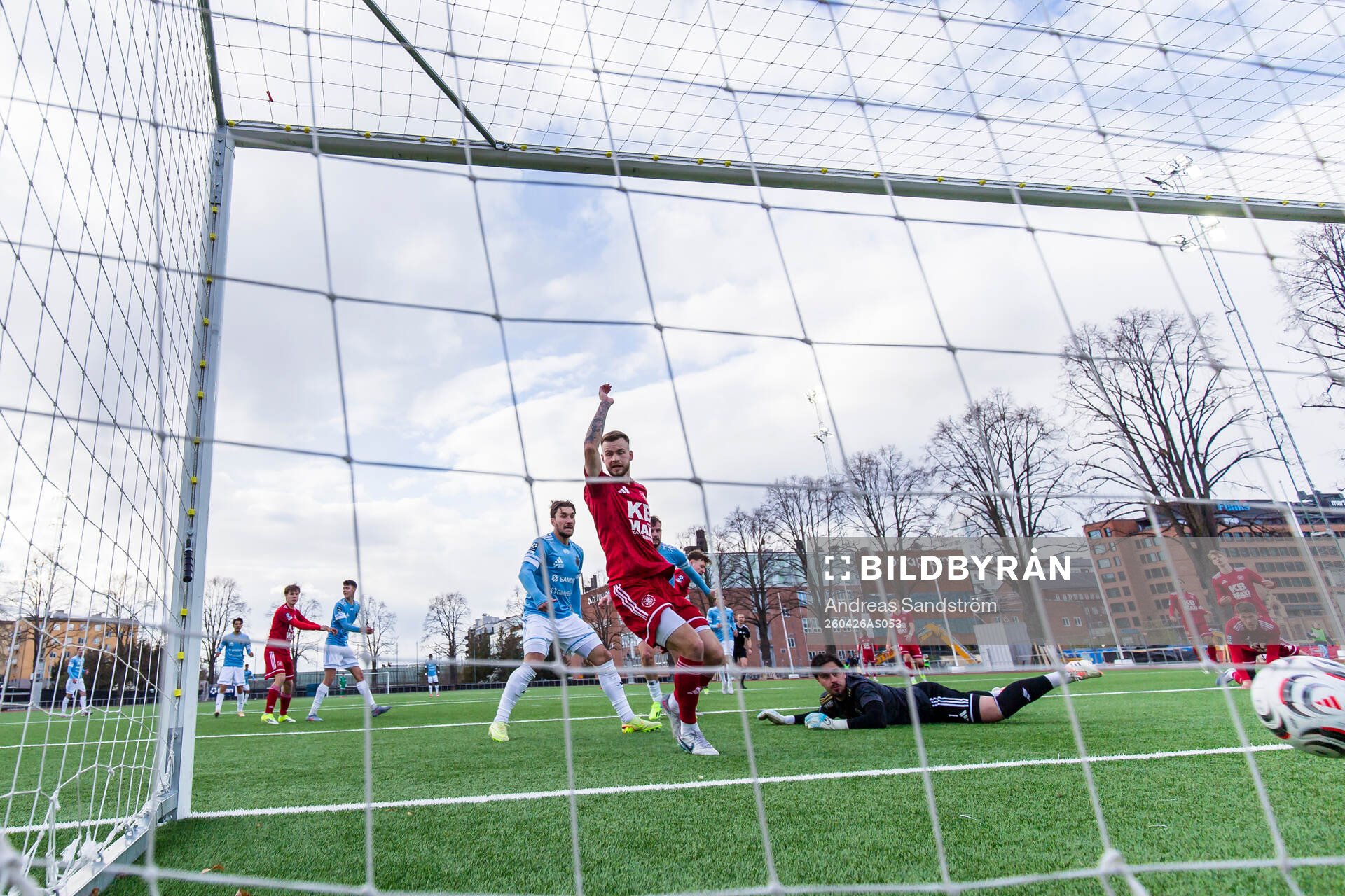 Gefles Alen Zahirovic reducerar till 3-2 i slutminuterna