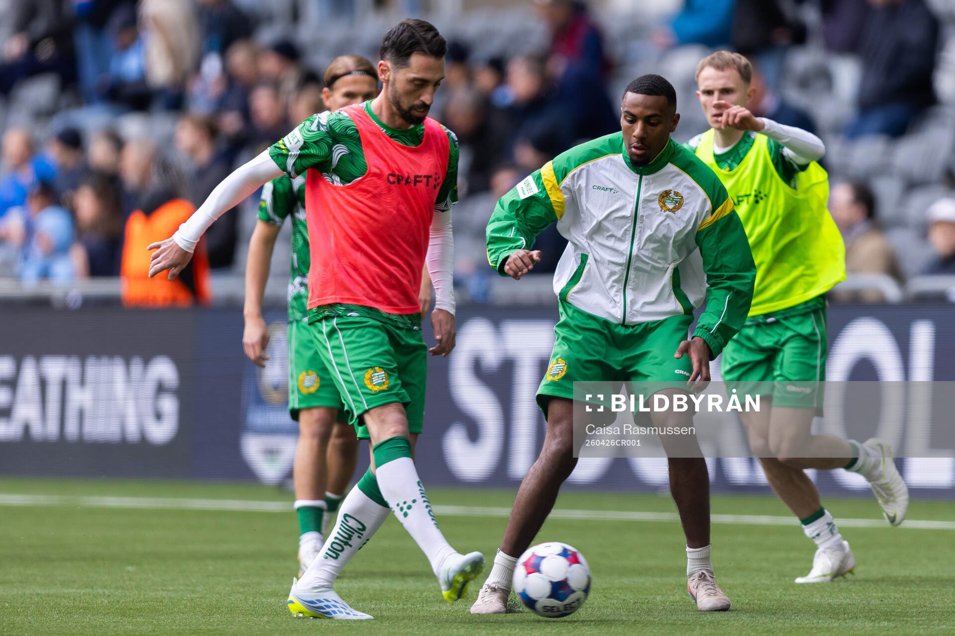 Hammarbys Nahir Besara och Paulos Abraham