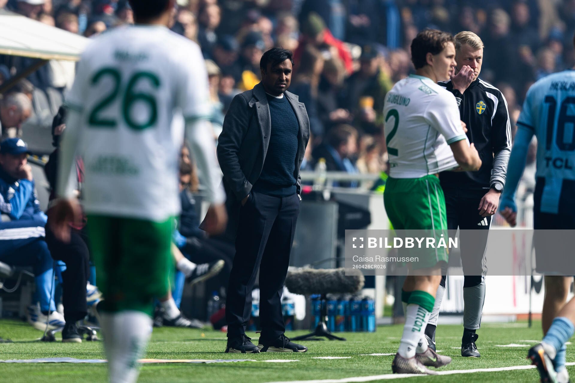 Hammarbys tränare Kalle Karlsson