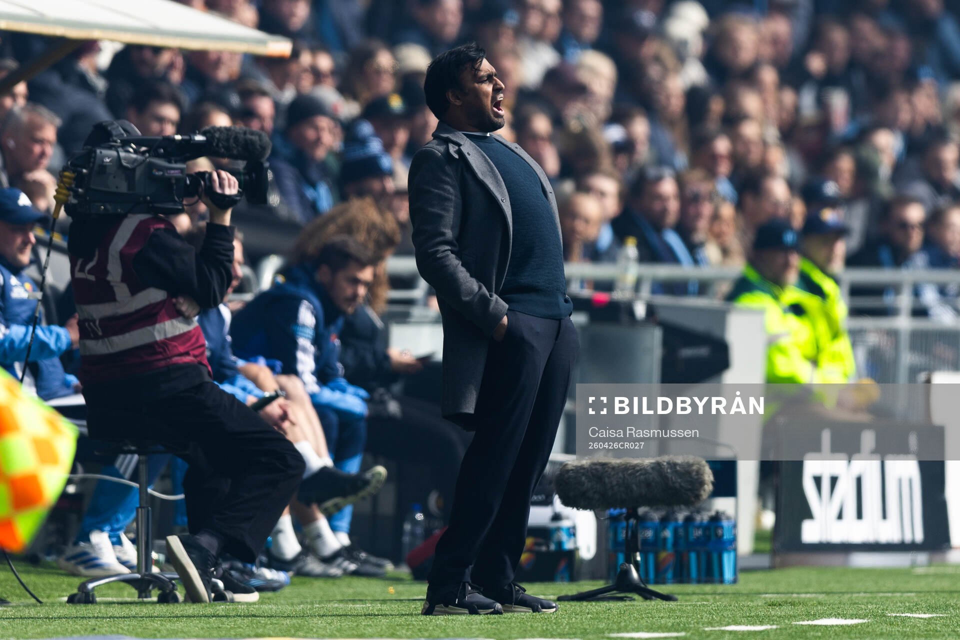 Hammarbys tränare Kalle Karlsson