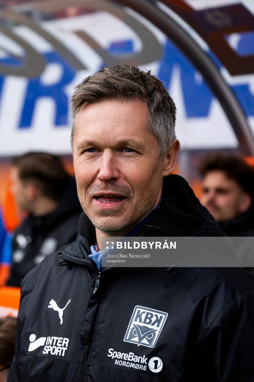 Head coach Amund Skiri of Kristiansund