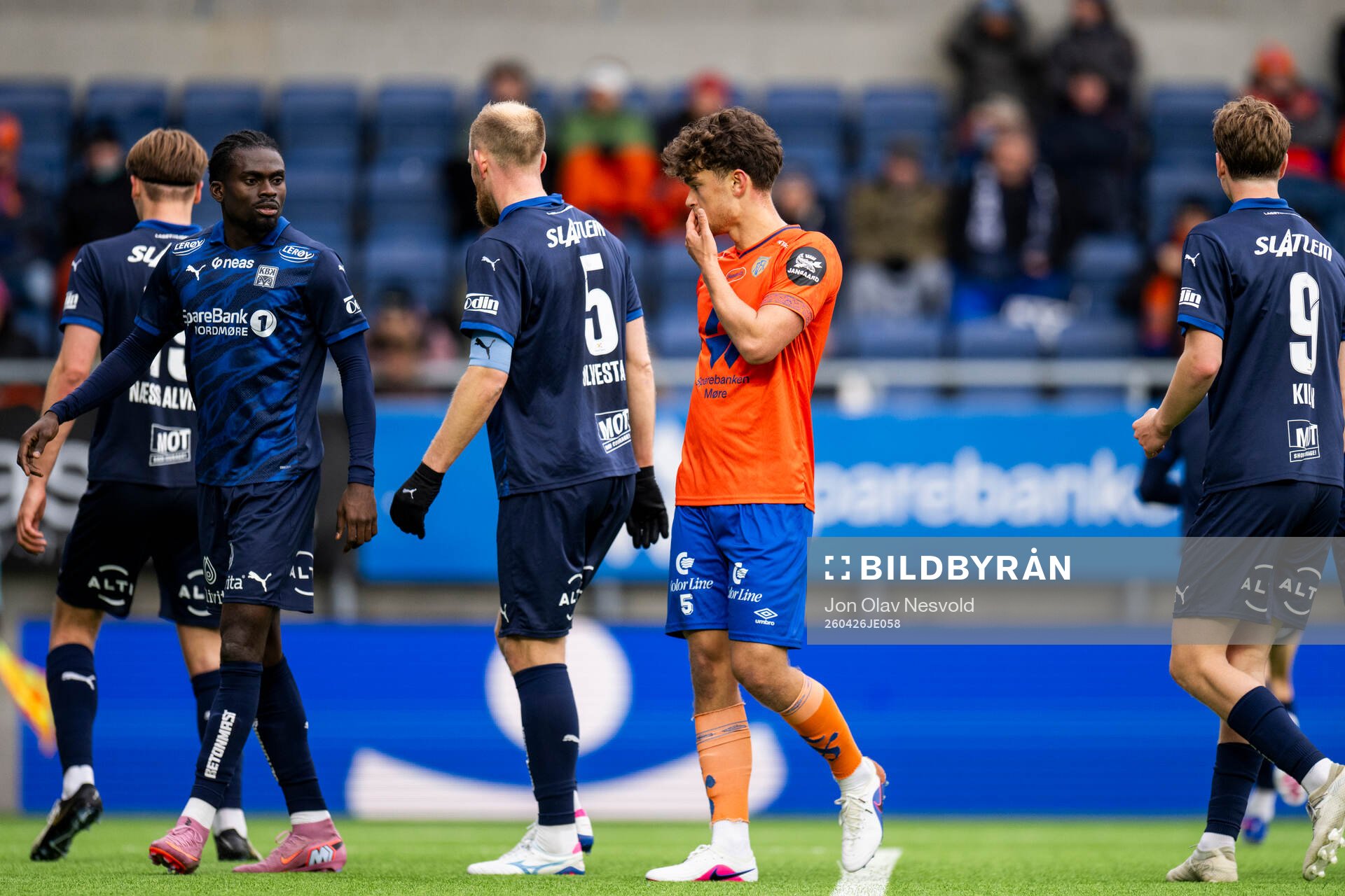 Aleksander Hammer Kjelsen of Aalesund looks dejected