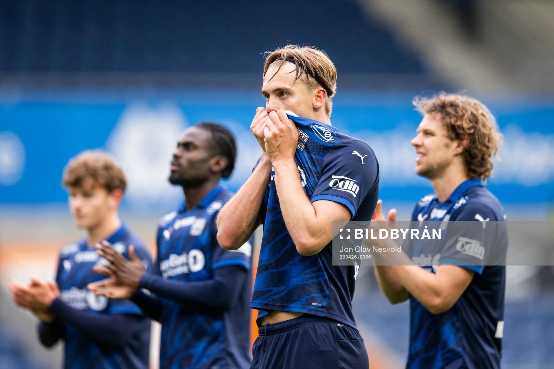 Leander Næss Alvheim of Kristiansund looks dejected