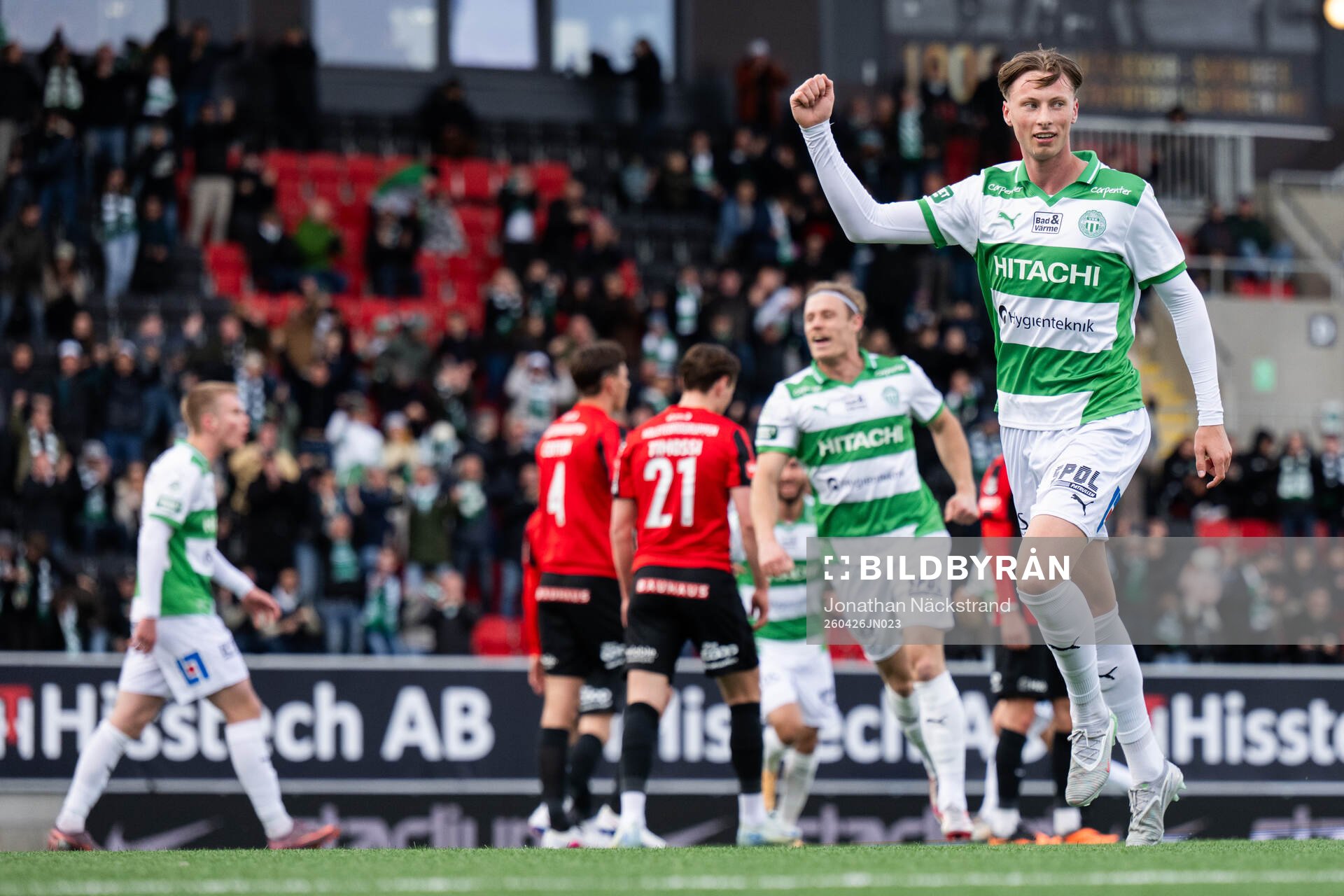 Västerås Philip Bonde jublar