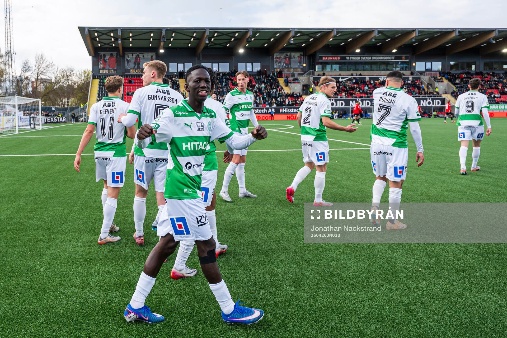 Västerås Mamadou Ousmane Diagne jublar