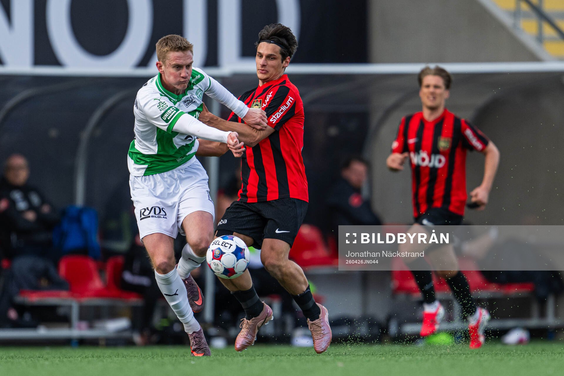 Västerås Karl Gunnarsson och Brommapojkarnas Kevin