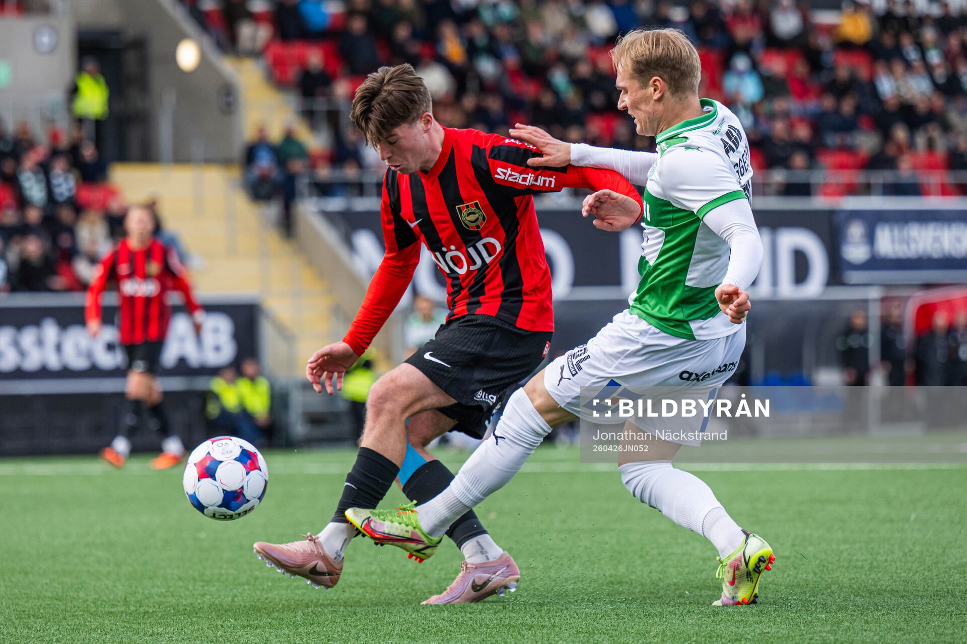 Brommapojkarnas Kaare Brøckner Barslund och Västerås