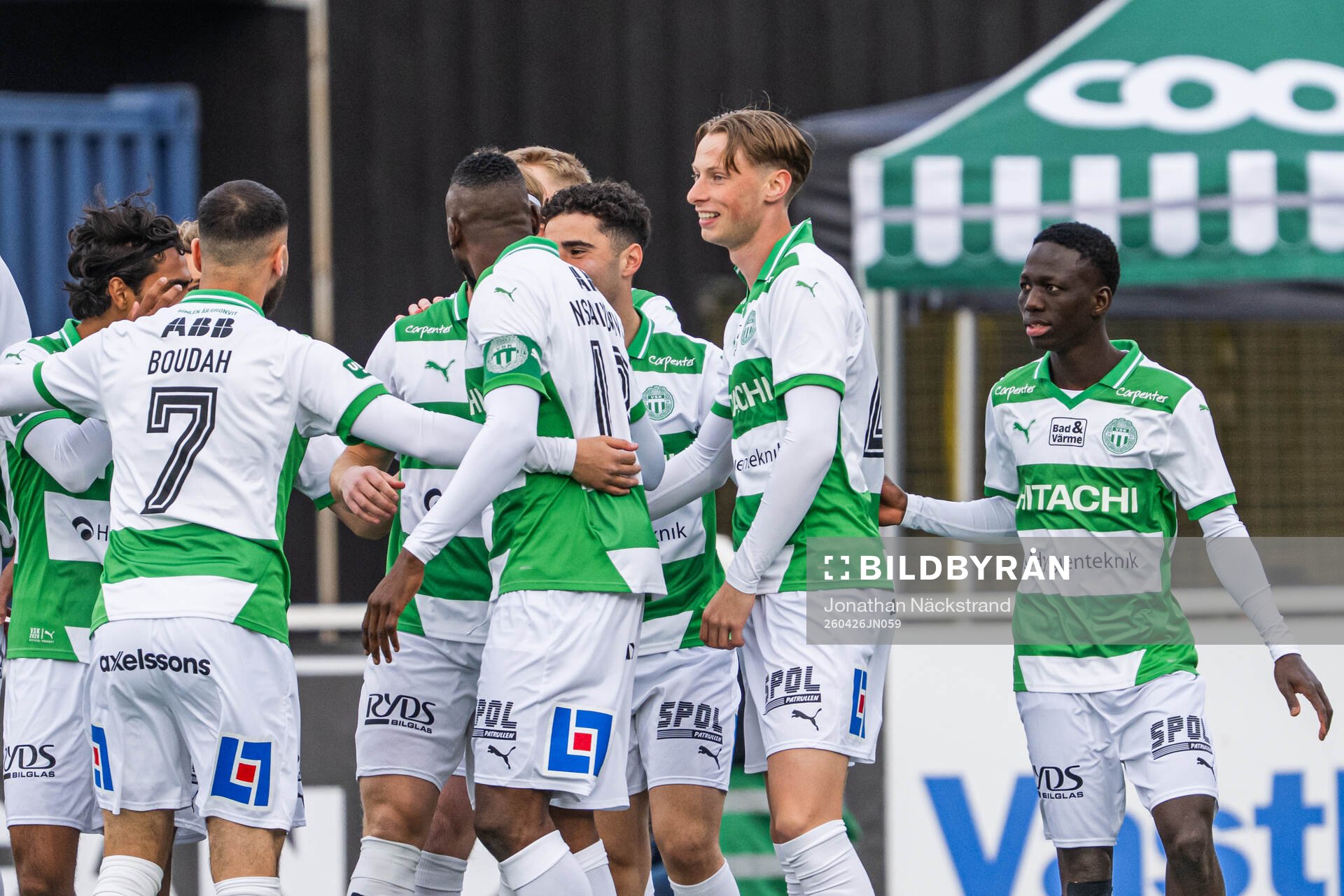 Västerås Philip Bonde jublar