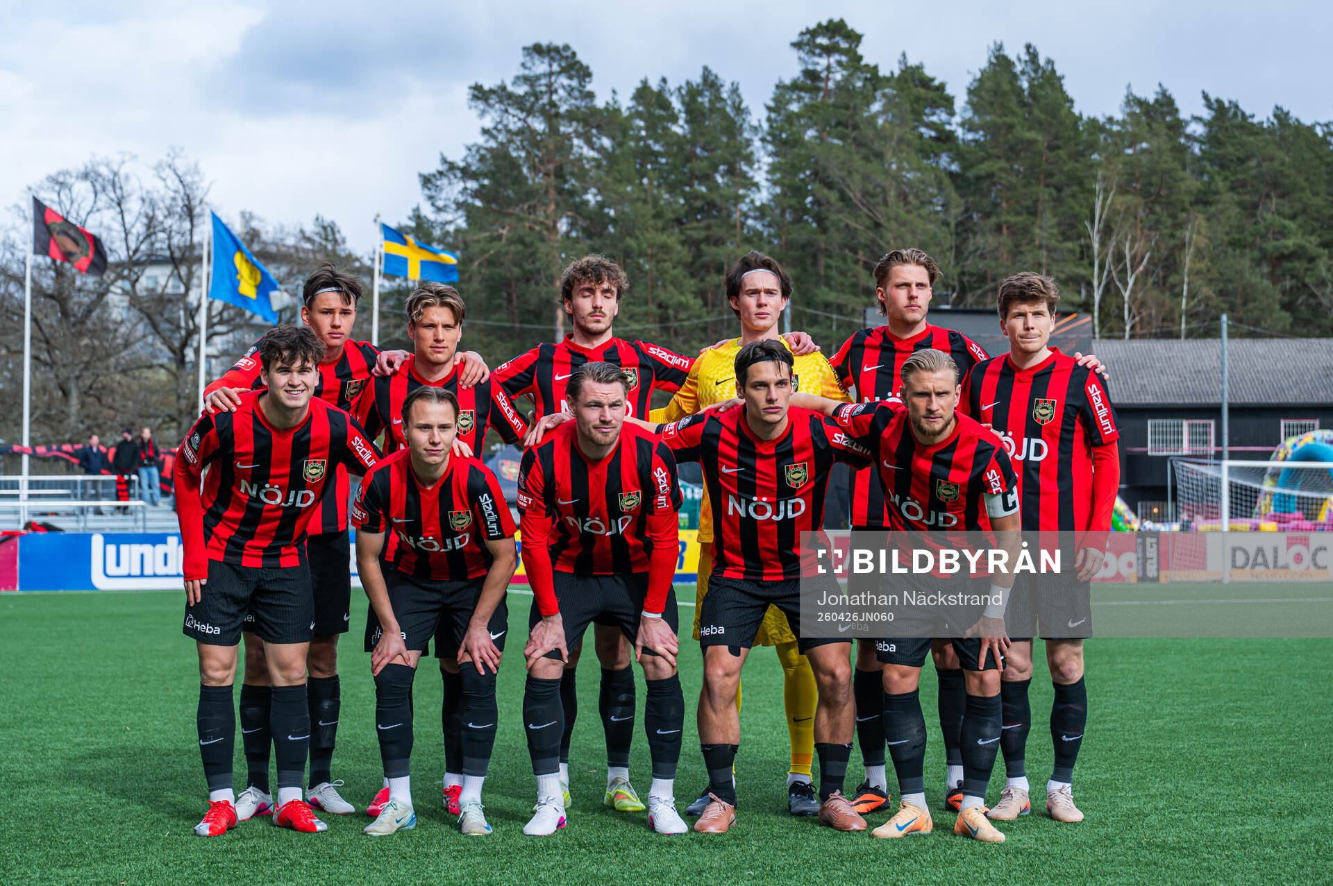 Brommapojkarnas startelva
