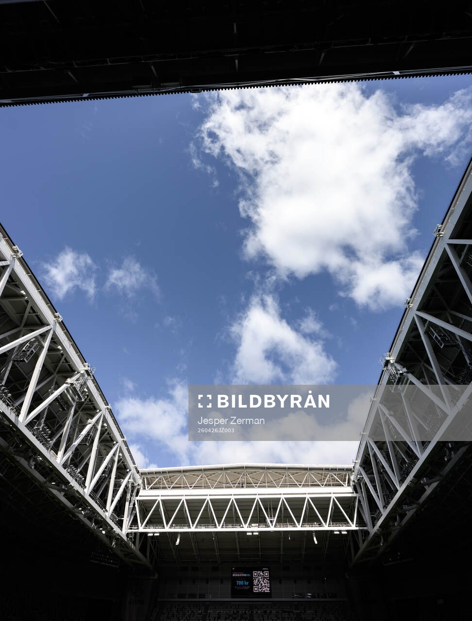 Interiör vy av 3 Arena