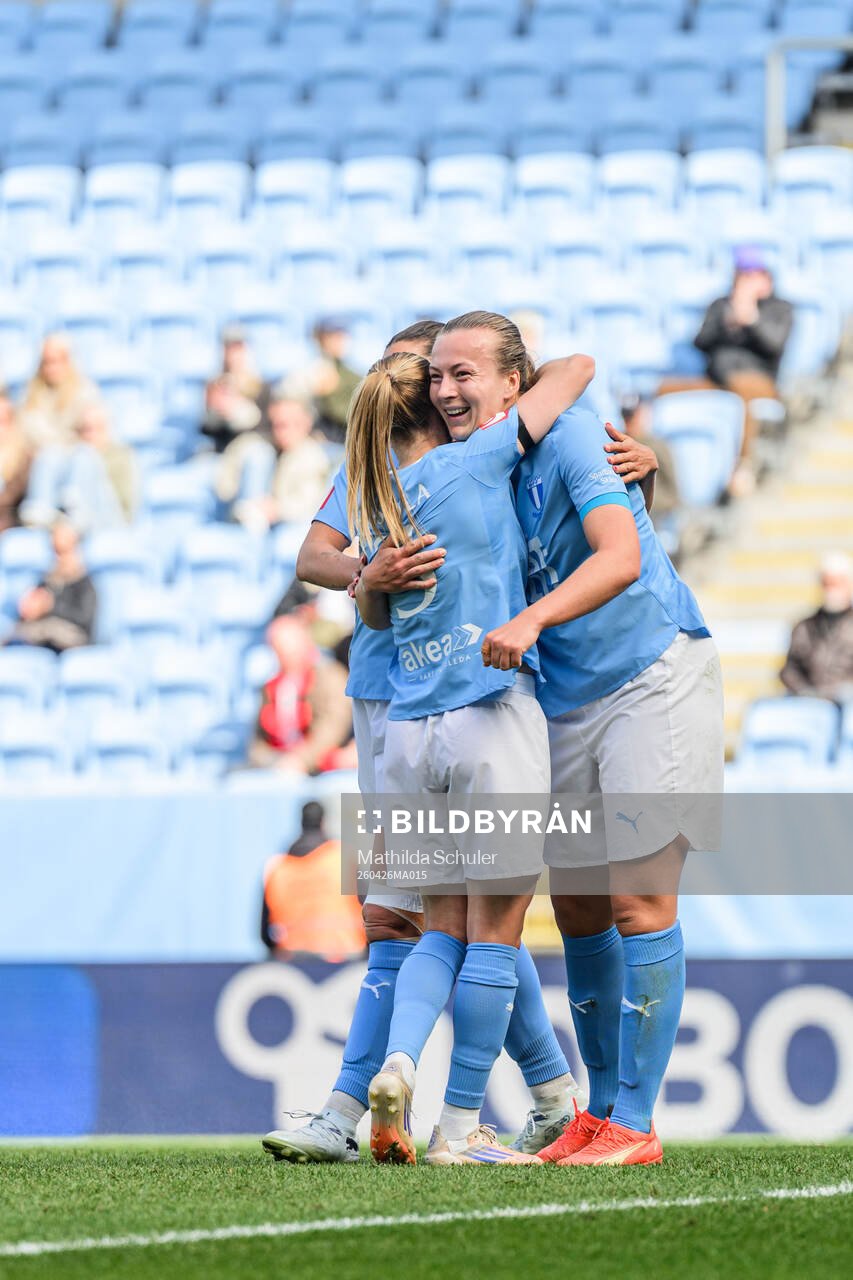 Malmö FFs Sara Kanutte jublar