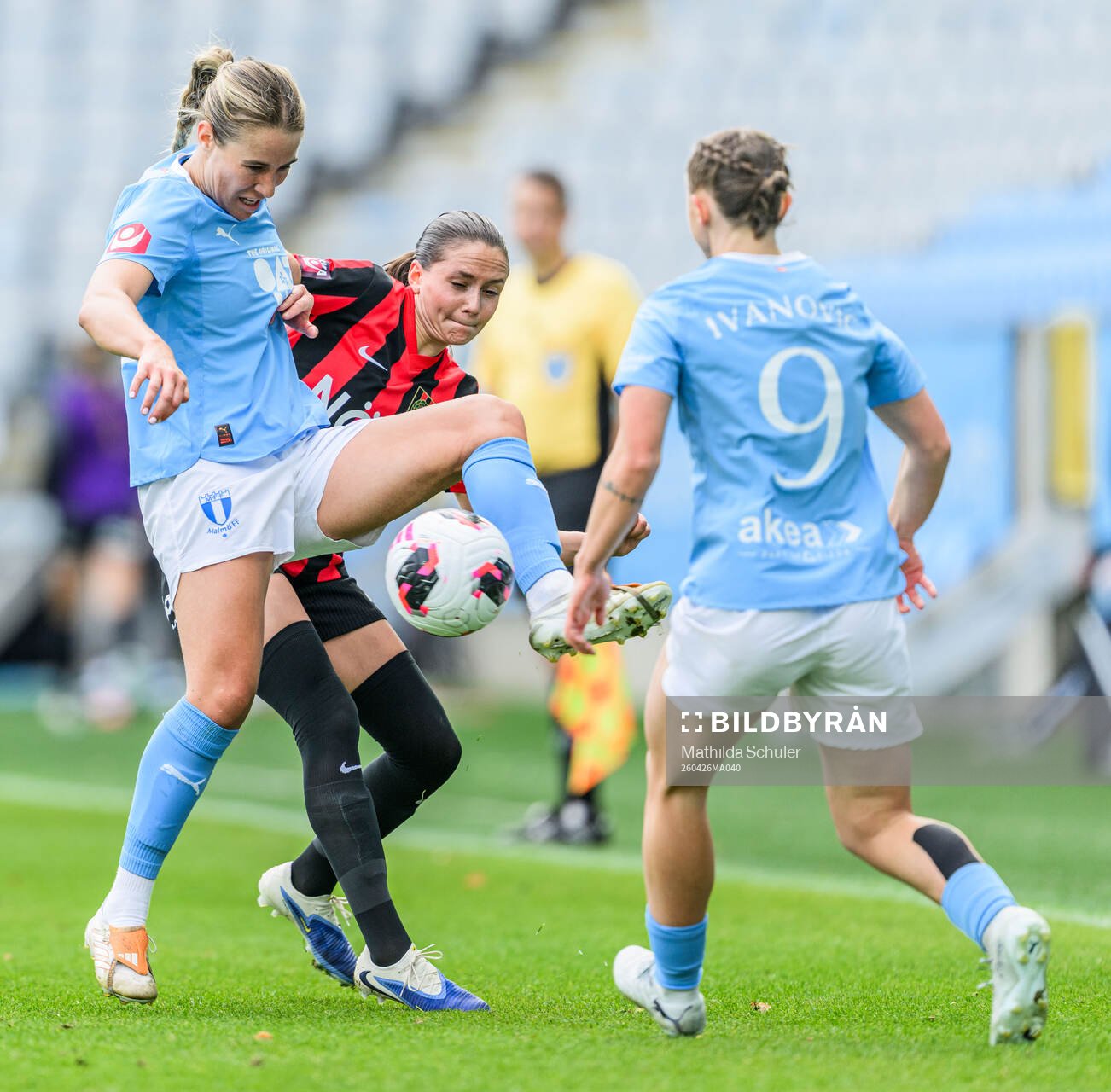 Malmö FFs Courtney Nevin