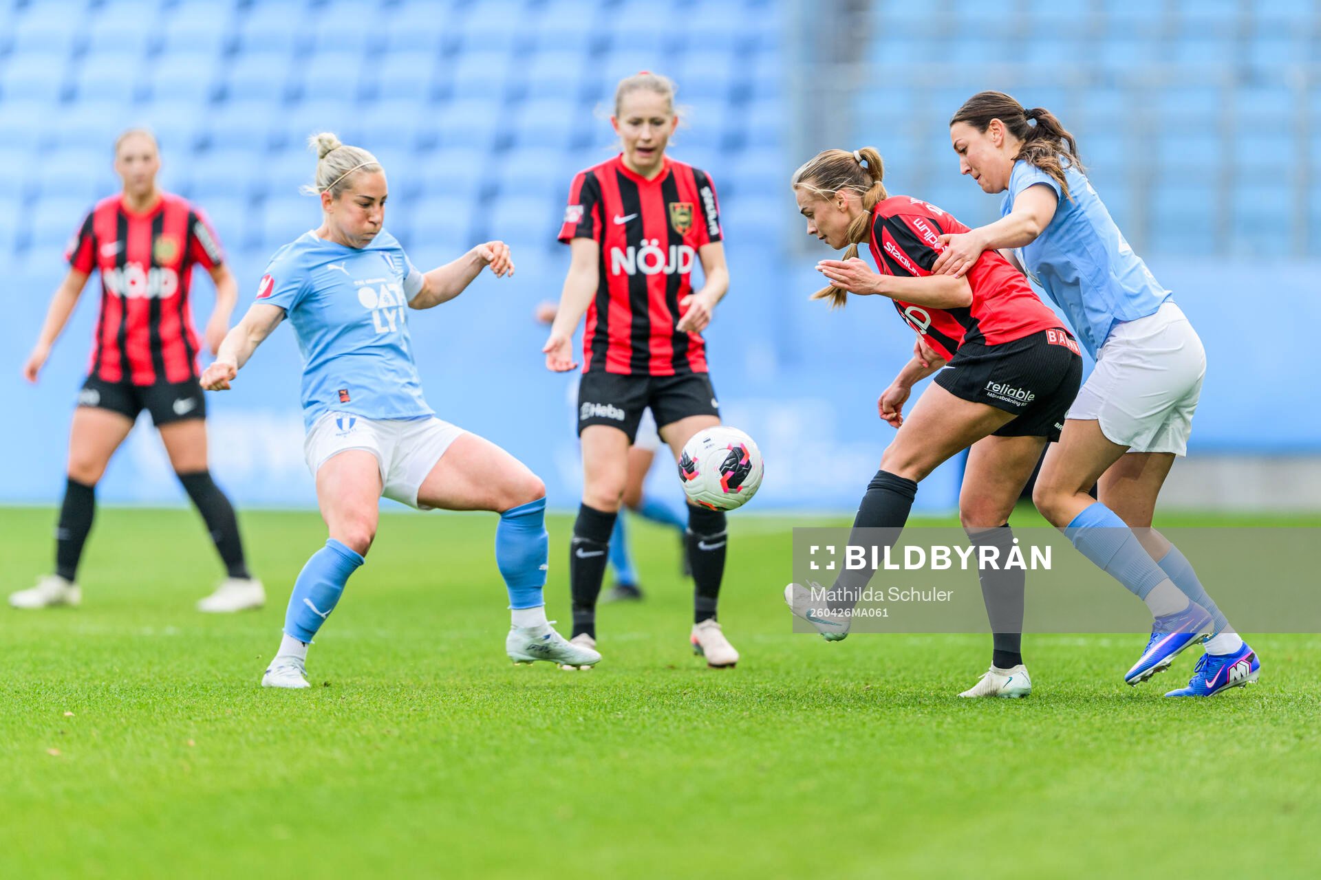 Malmö FFs Mia Persson och Alexia Mitkovska