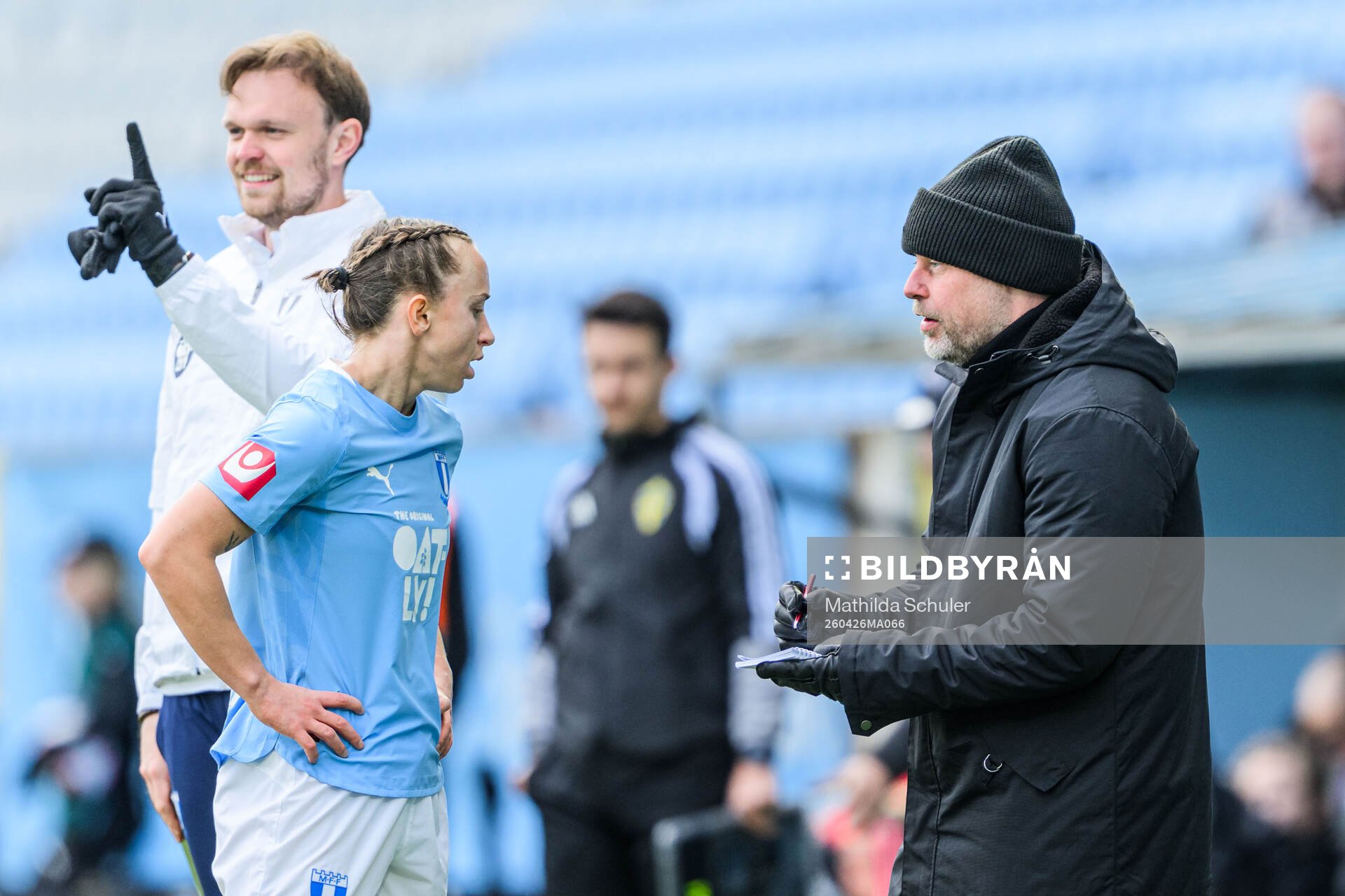 Malmö FFs tränare Jonas Valfridsson