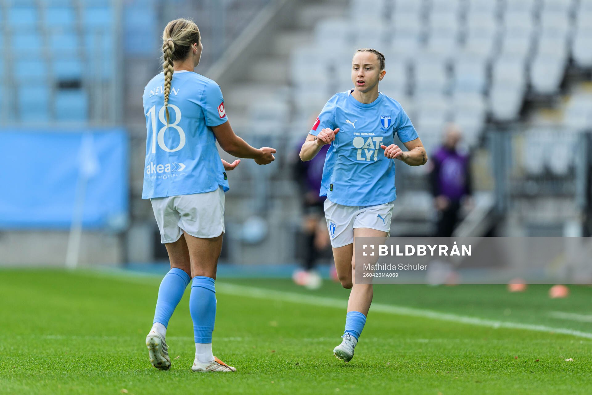 Malmö FFs Courtney Nevin