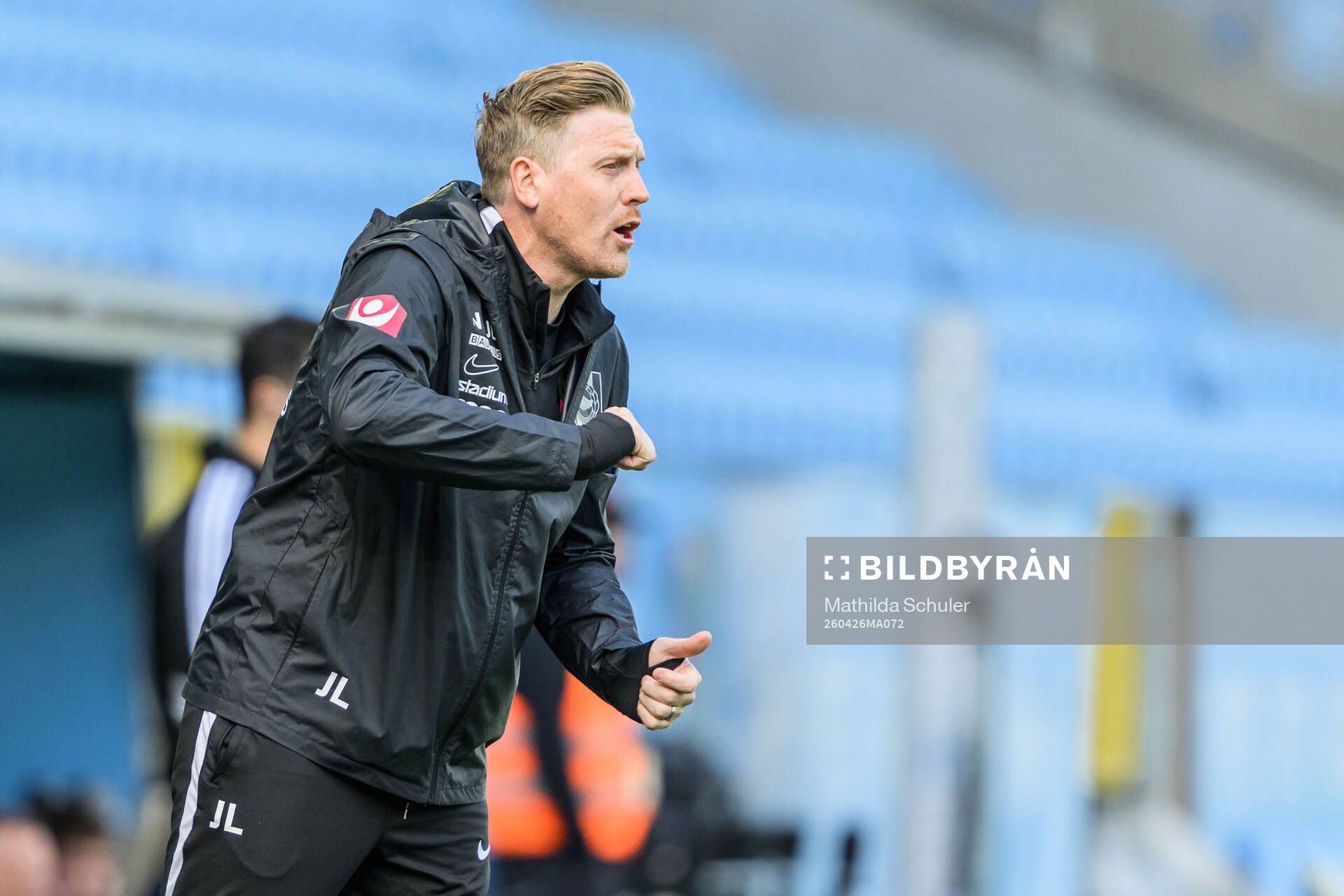 Brommapojkarnas assisterande tränare Johan Liljestrand