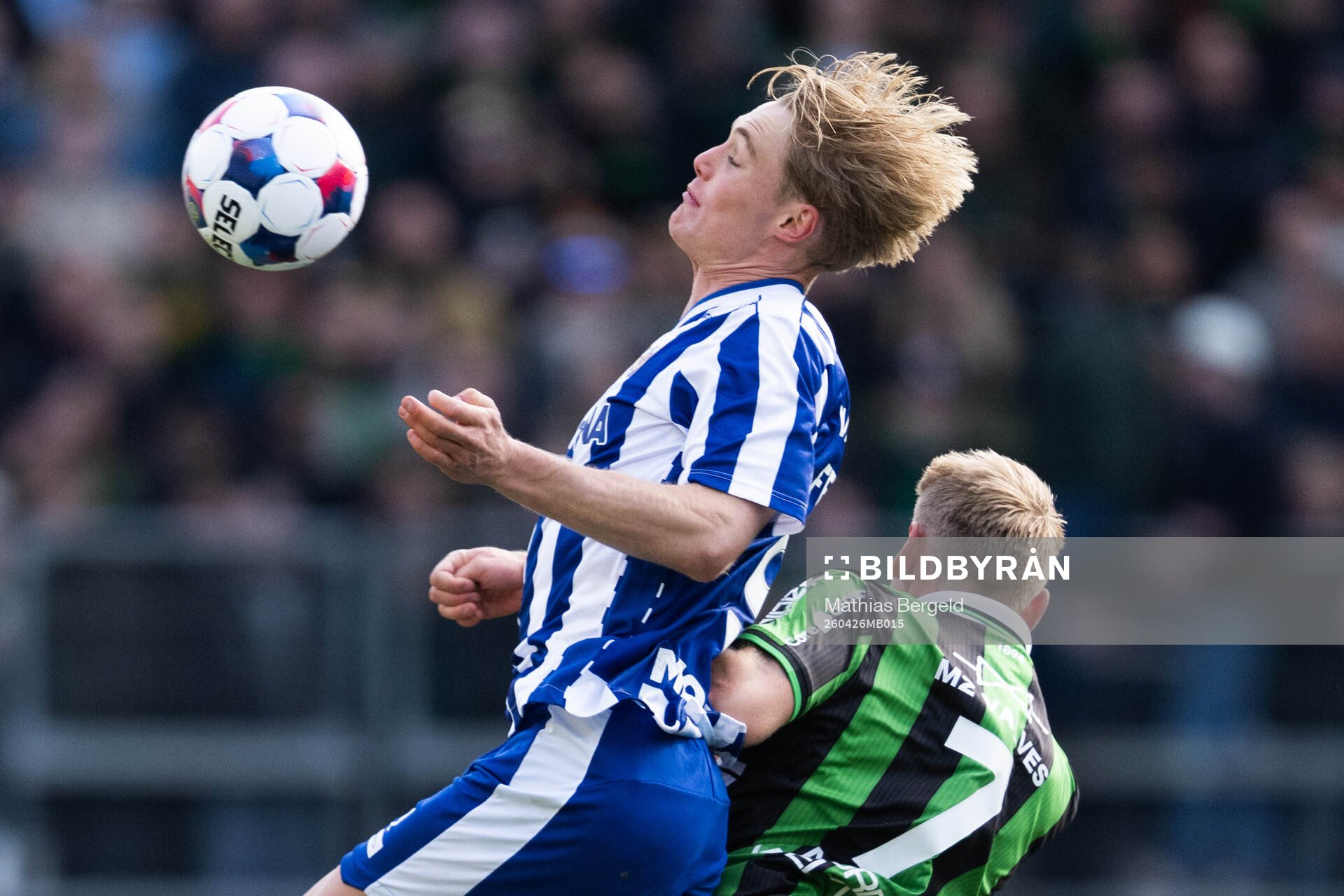 IFK Göteborgs Max Fenger och GAIS Joackim Fagerjord