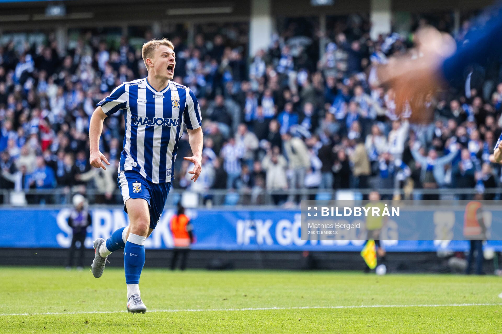 IFK Göteborgs David Kruse jublar