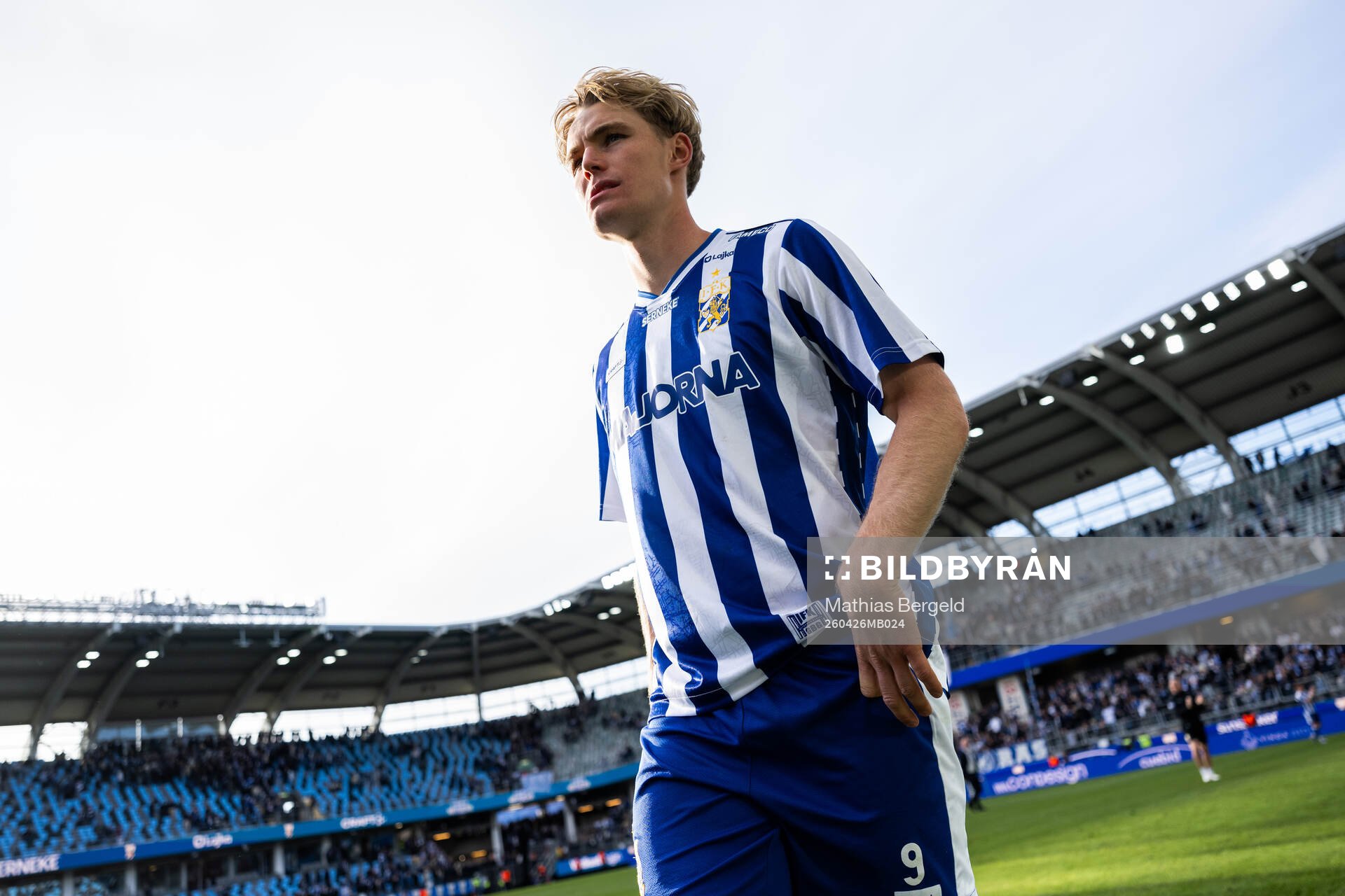IFK Göteborgs Max Fenger deppar