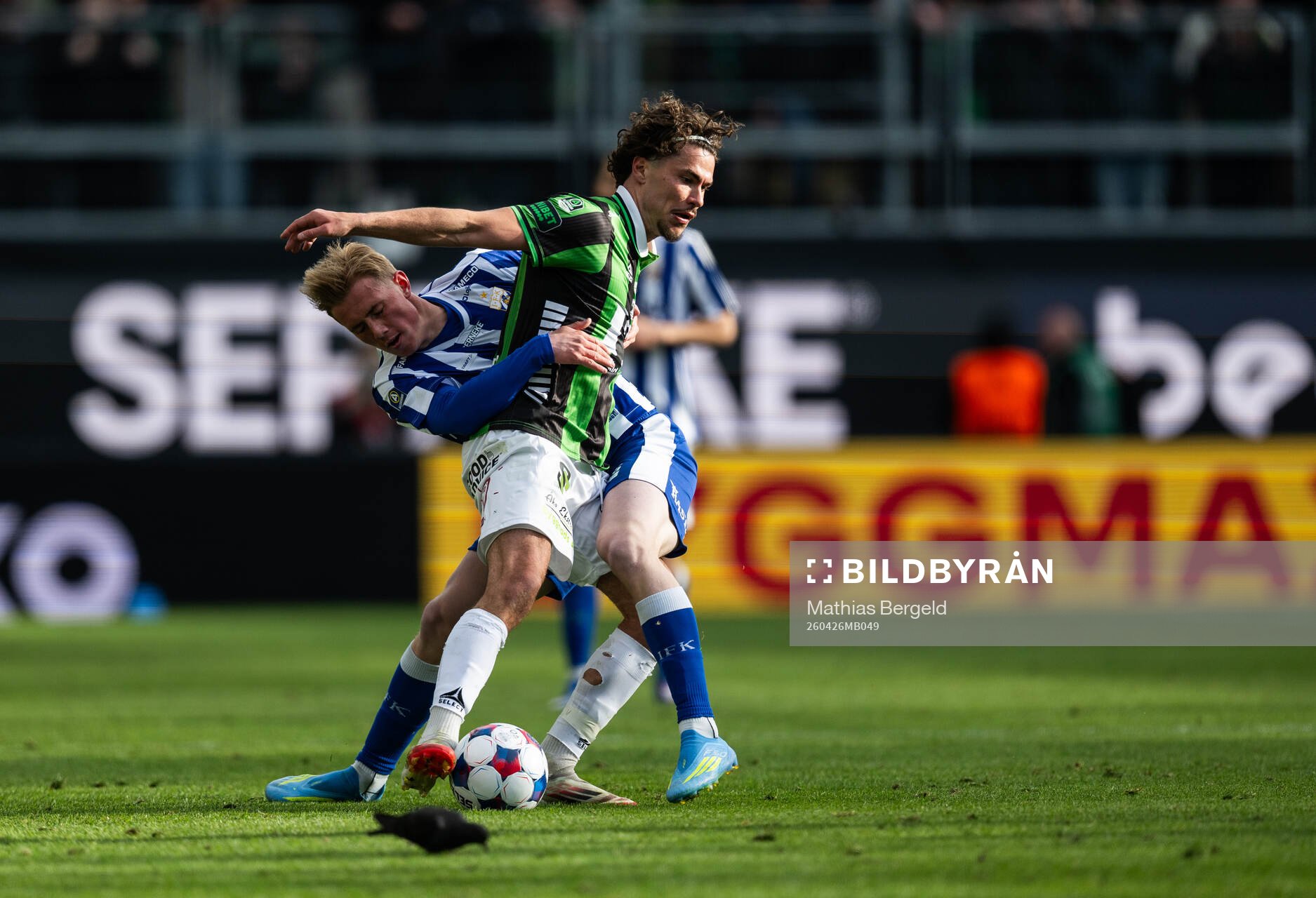 IFK Göteborgs Benjamin Brantlind och GAIS William