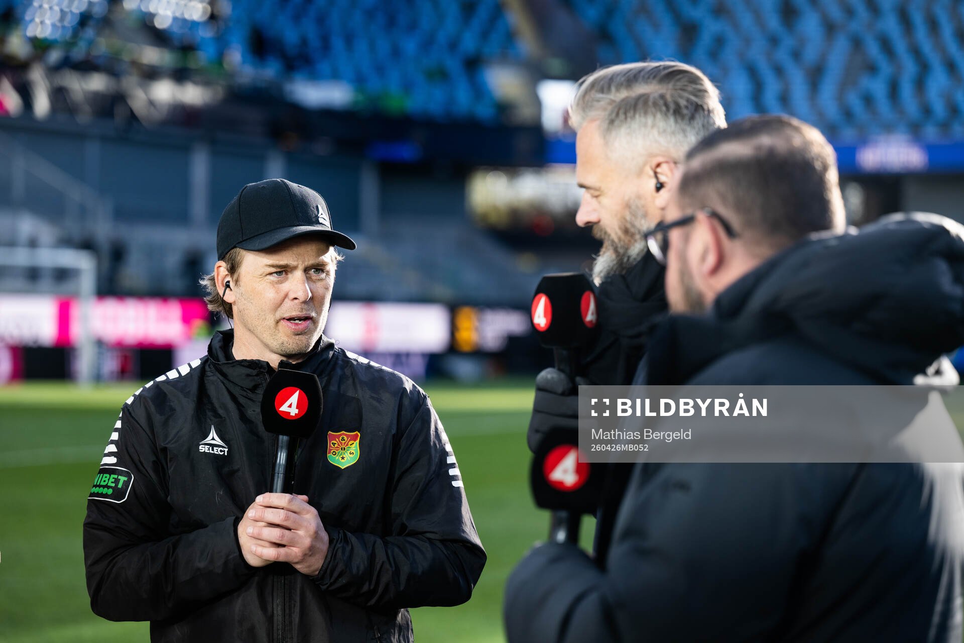 GAIS tränare Fredrik Holmberg