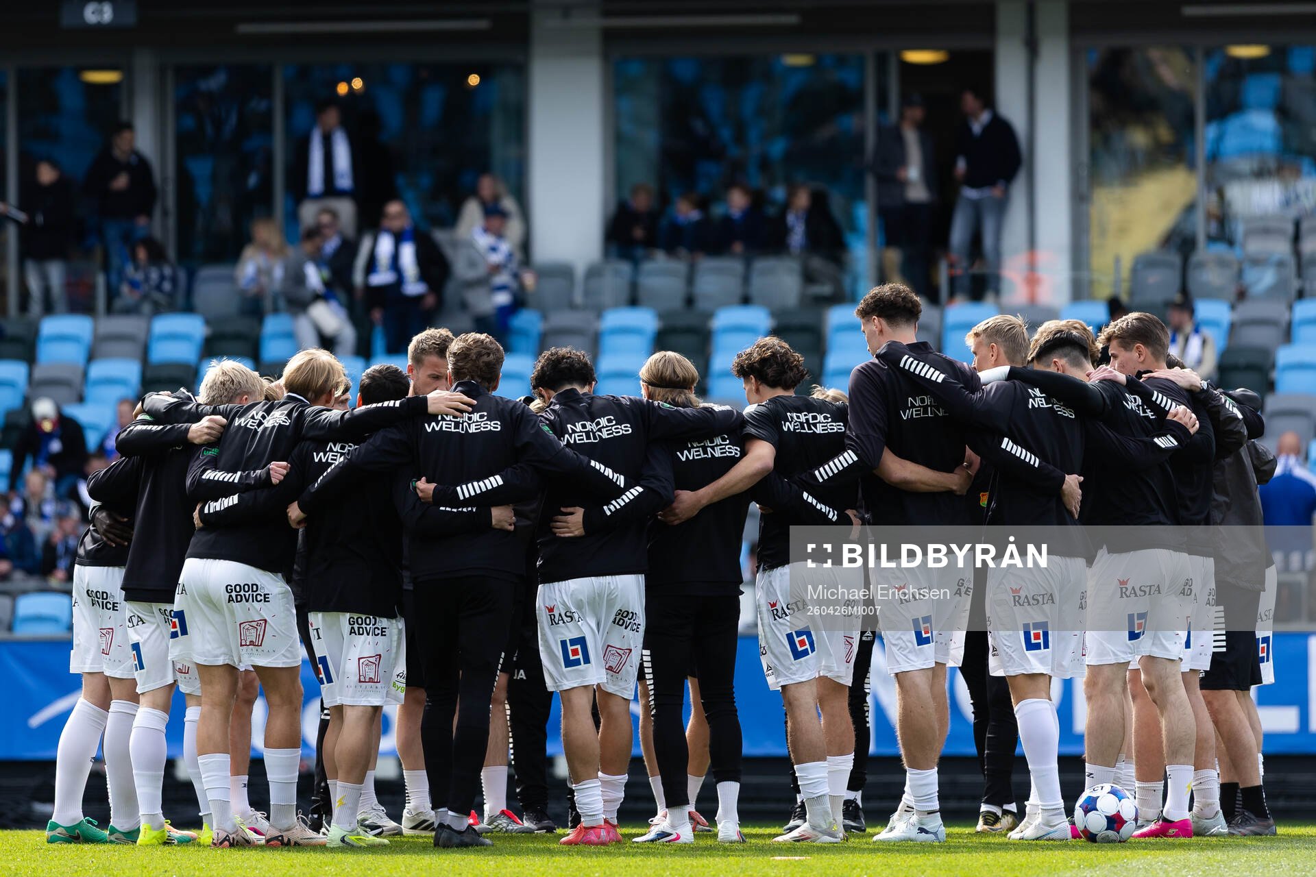 GAIS spelare och ledare samlade