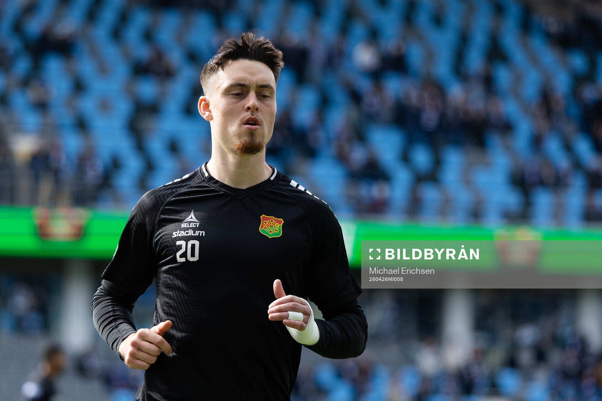 GAIS Samuel Salter värmer upp