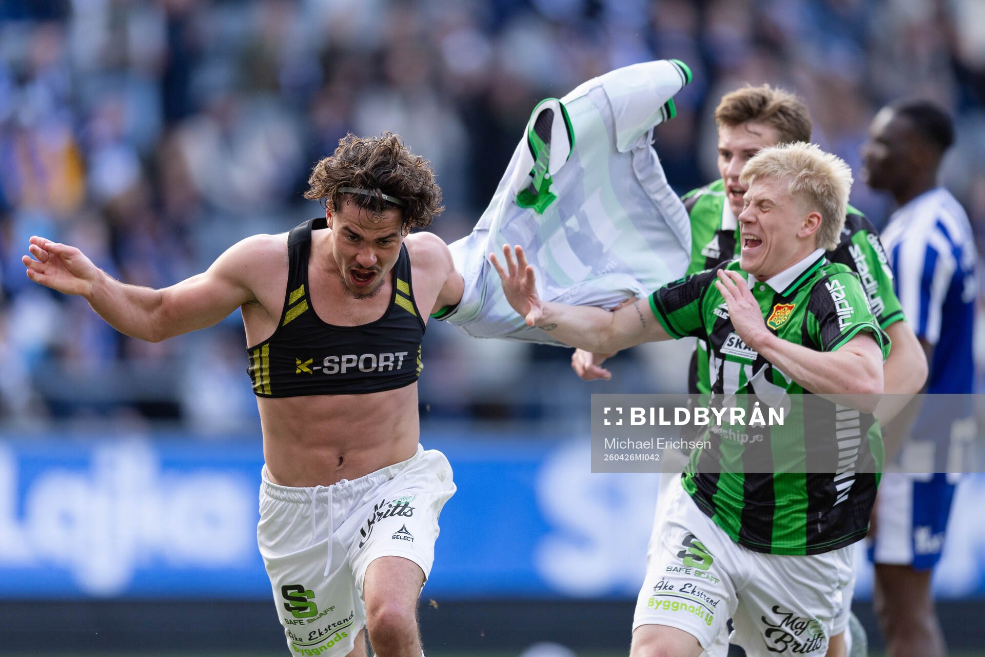 GAIS William Milovanovic jublar ihop med Robert Frosti