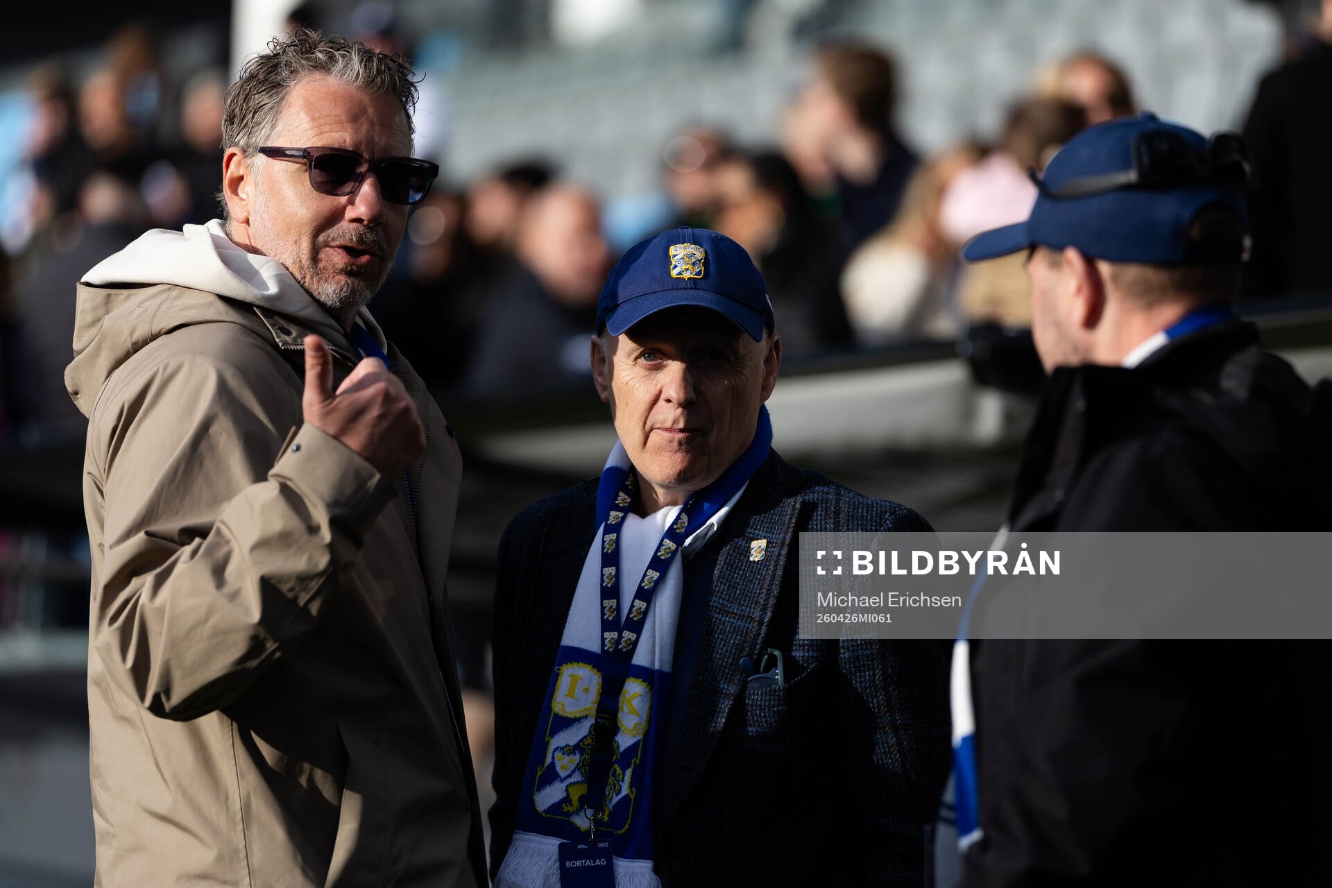 IFK Göteborgs fotbollschef Jesper Jansson och ordförande