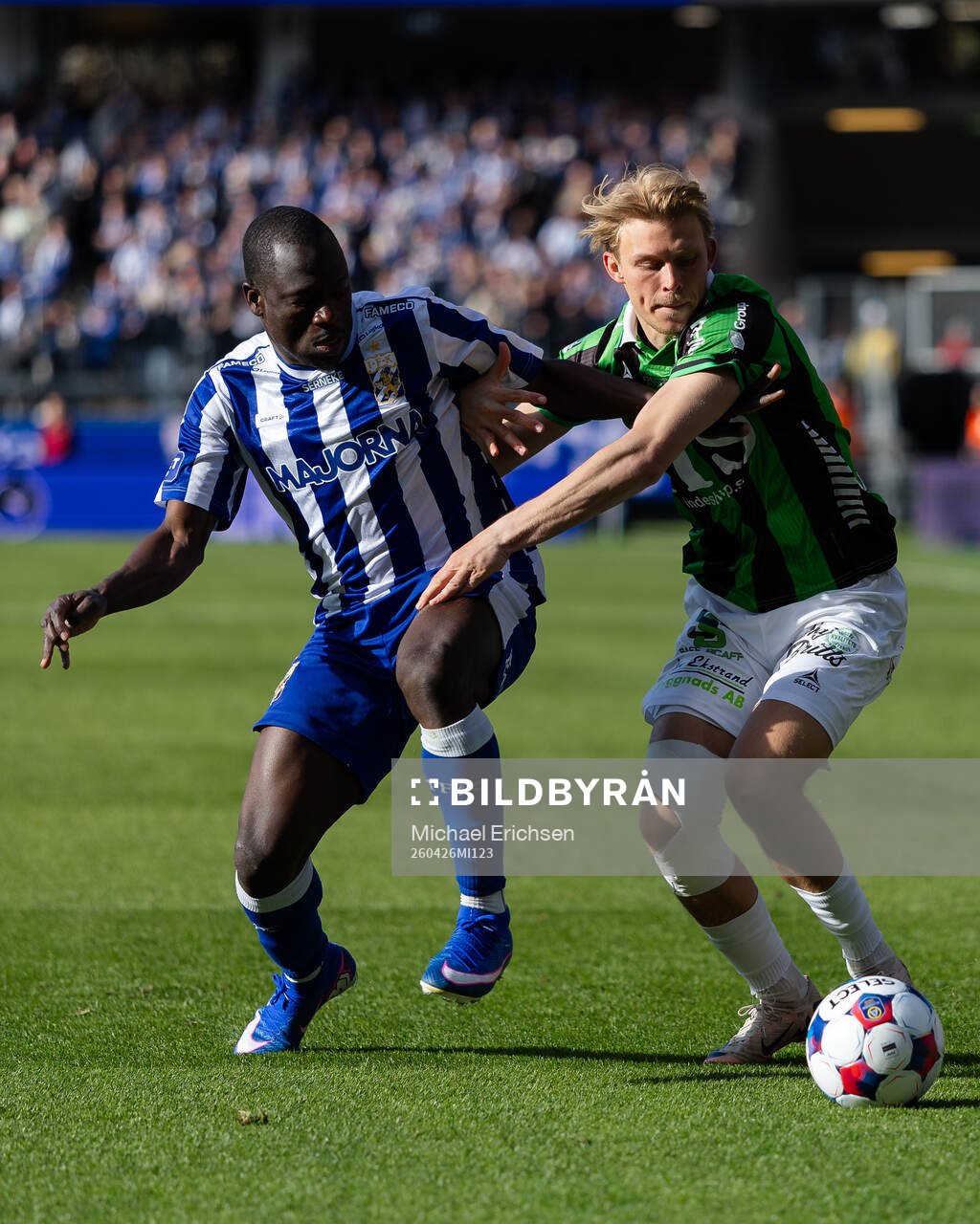 IFK Göteborgs Saidou Alioum Moubarak och GAIS Rasmus