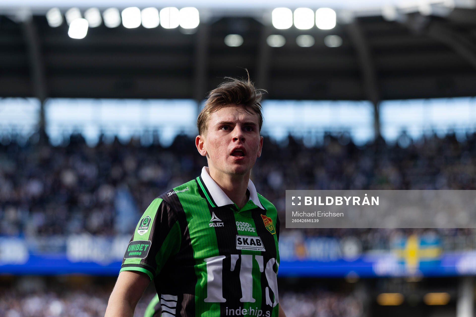 GAIS Max Andersson jublar