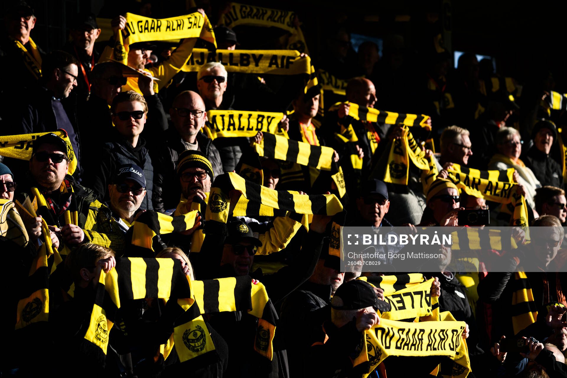 Mjällbys supportrar