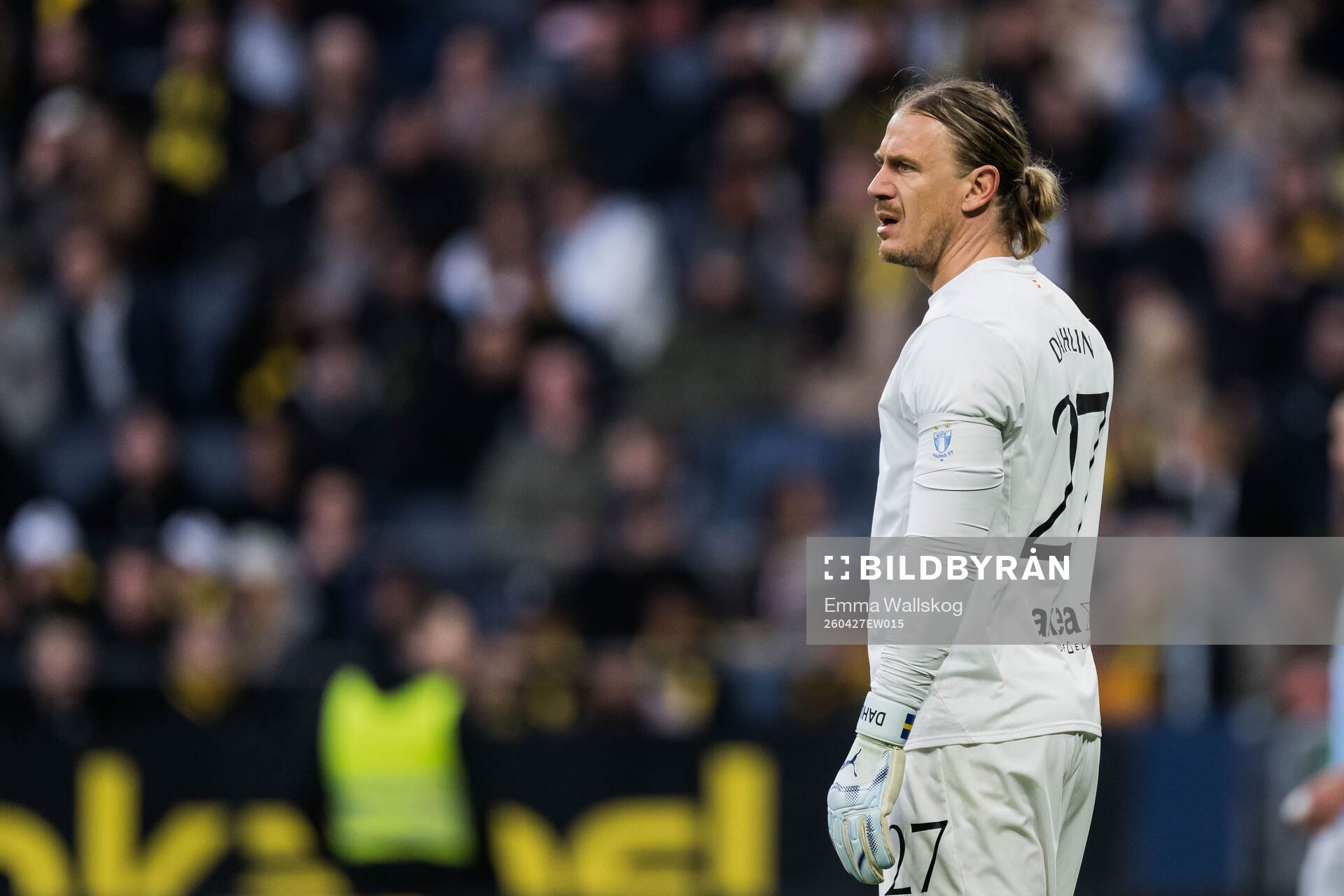 Malmö FFs målvakt Johan Dahlin