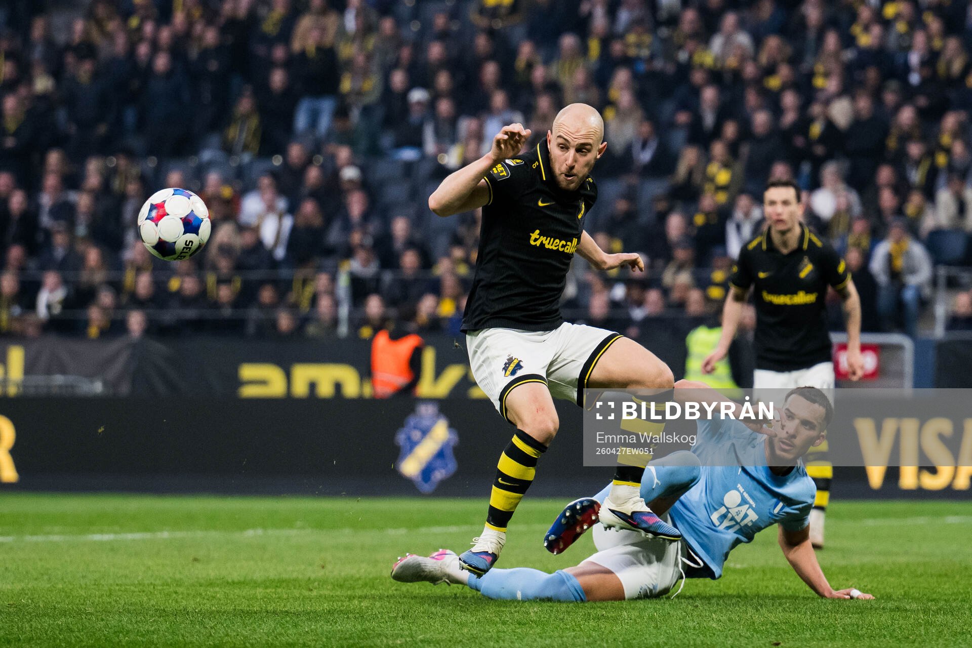AIKs Amel Mujanic och Malmö FFs Andrej Djuric